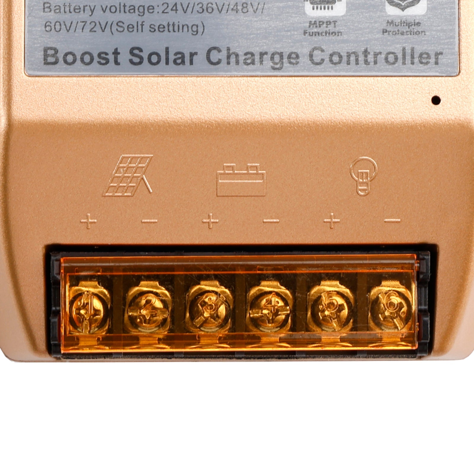 10A/20A/30A Boost MPPT Solar Controller 24V36V48V60V72V Mobile APP Smart Control