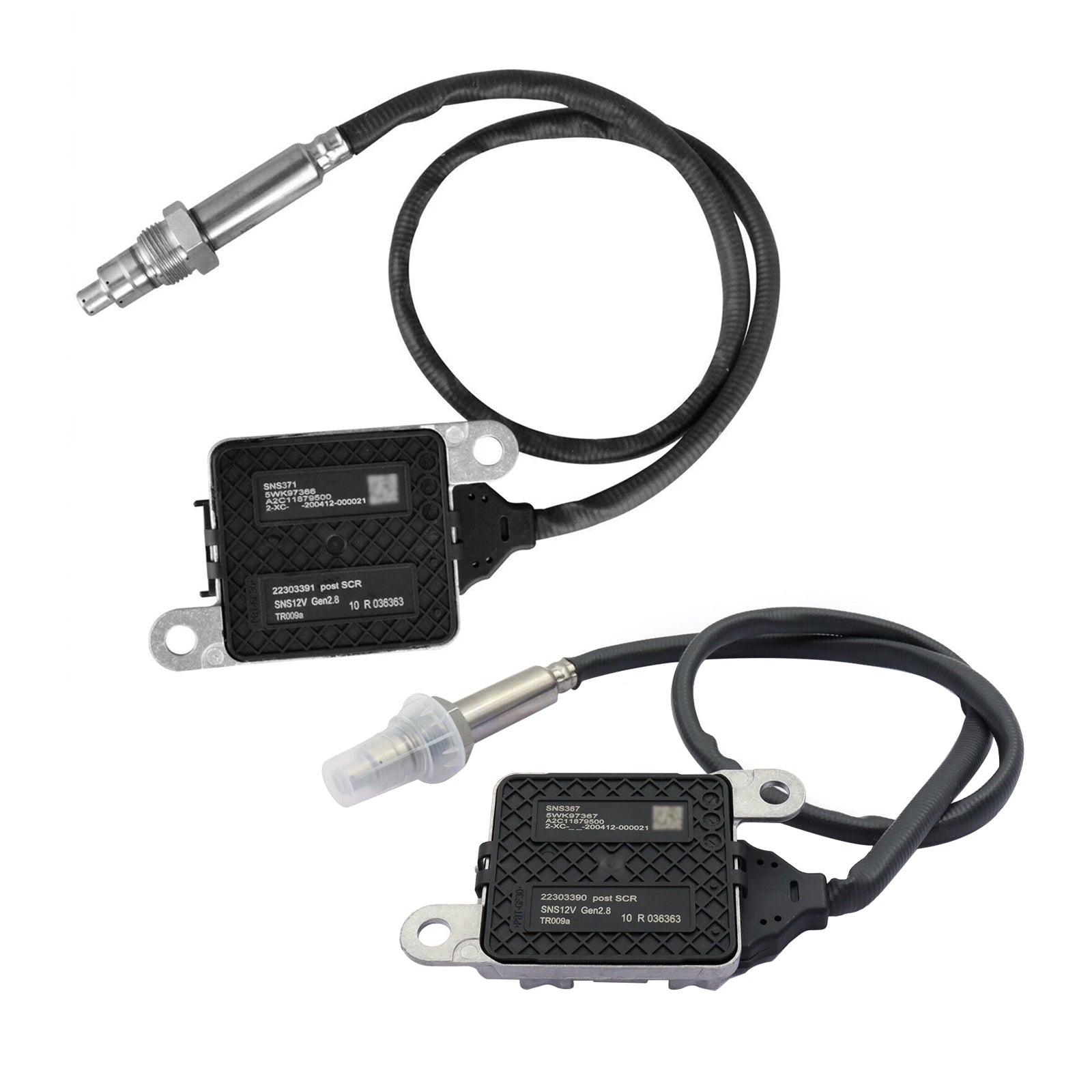 ENG-VE13, EM-USA17, EAS-SD (2-BOX), POST-CAT 2x Nox sensor 22303390 22303391