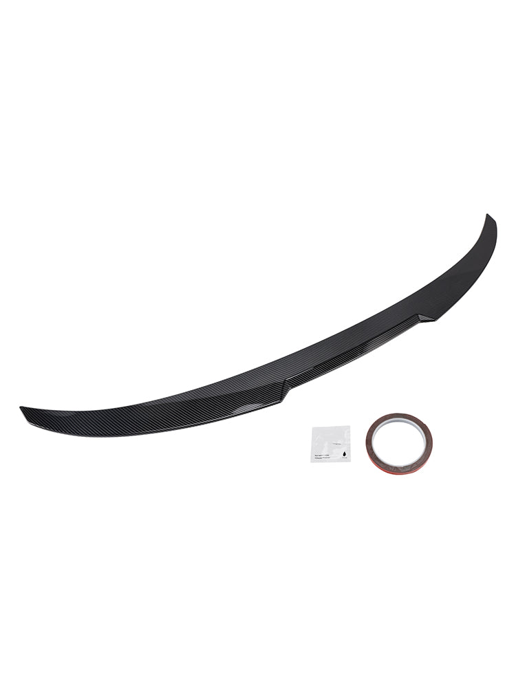 2010-2016 BMW 5 Series F10 M4 Style Carbon Fiber Look Rear Boot Spoiler