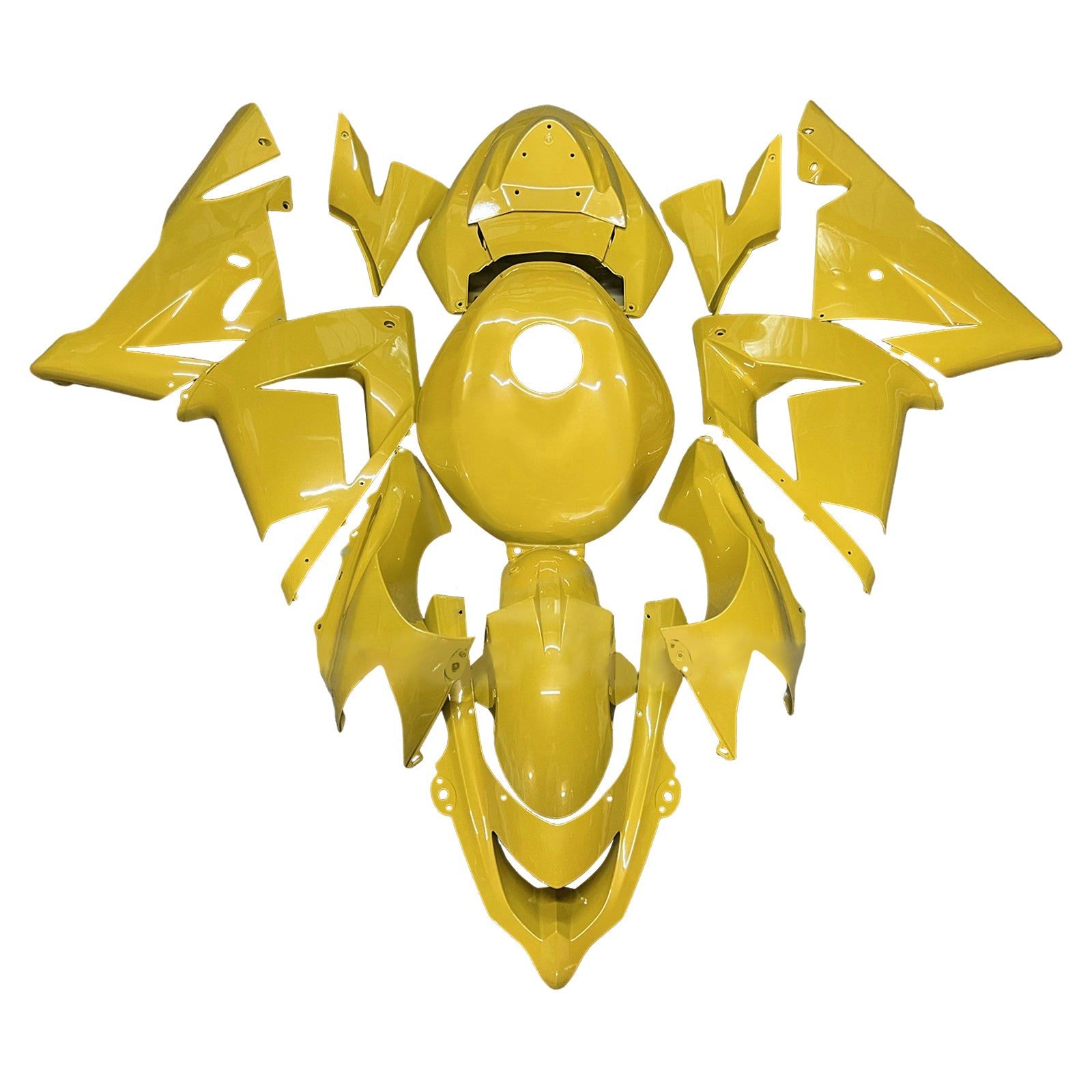 Injection Fairing Kit Bodywork Plastic ABS fit For Kawasaki ZX10R 2004-2005