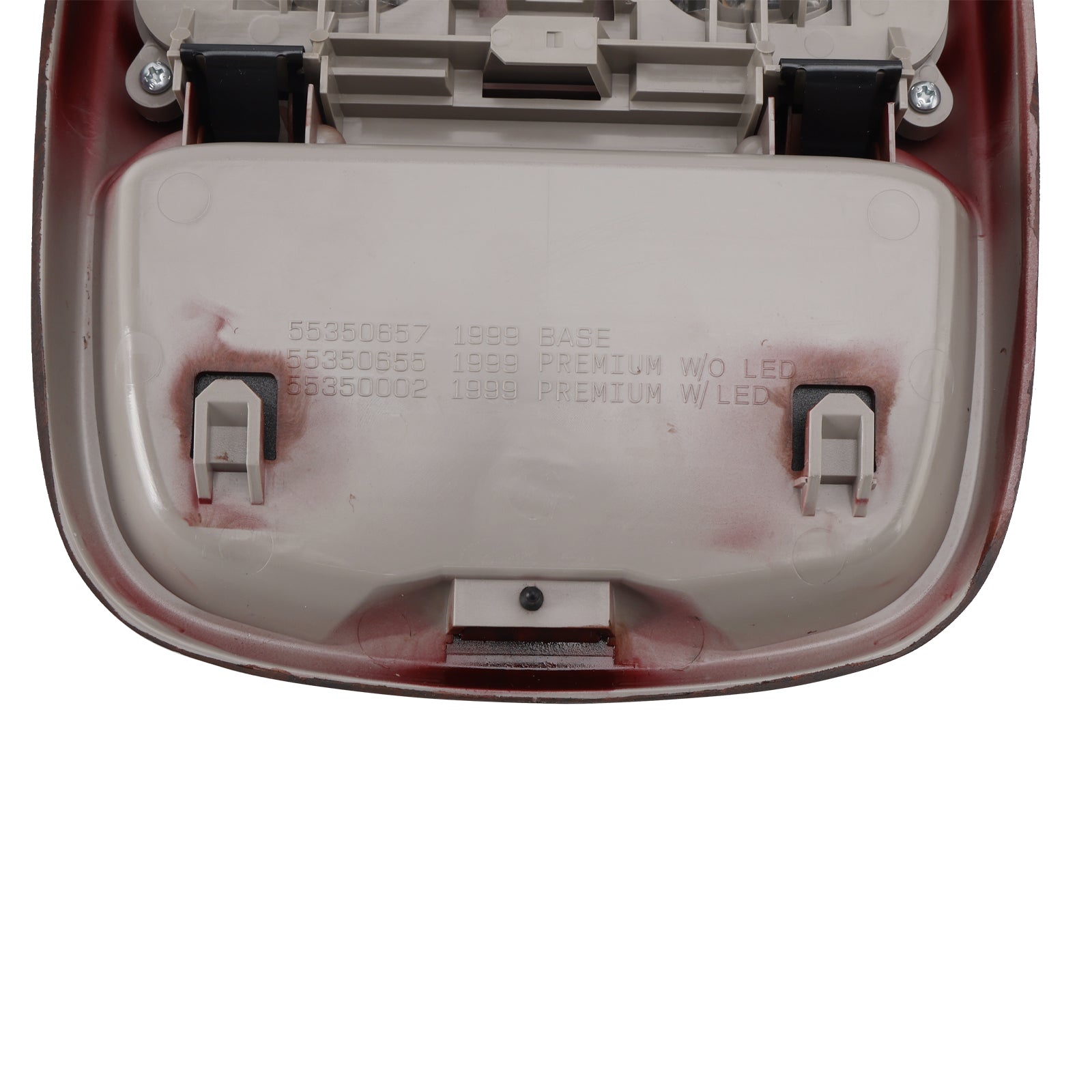 1998-2002 Dodge Ram 3500 Front LED Overhead Console Peach wood SN94TL2AA 5013618AA