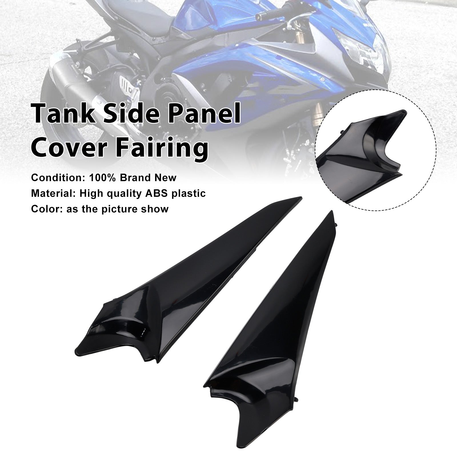 2008-2010 SUZUKI GSXR600 GSXR750 Tank Side Cover Panel Fairing