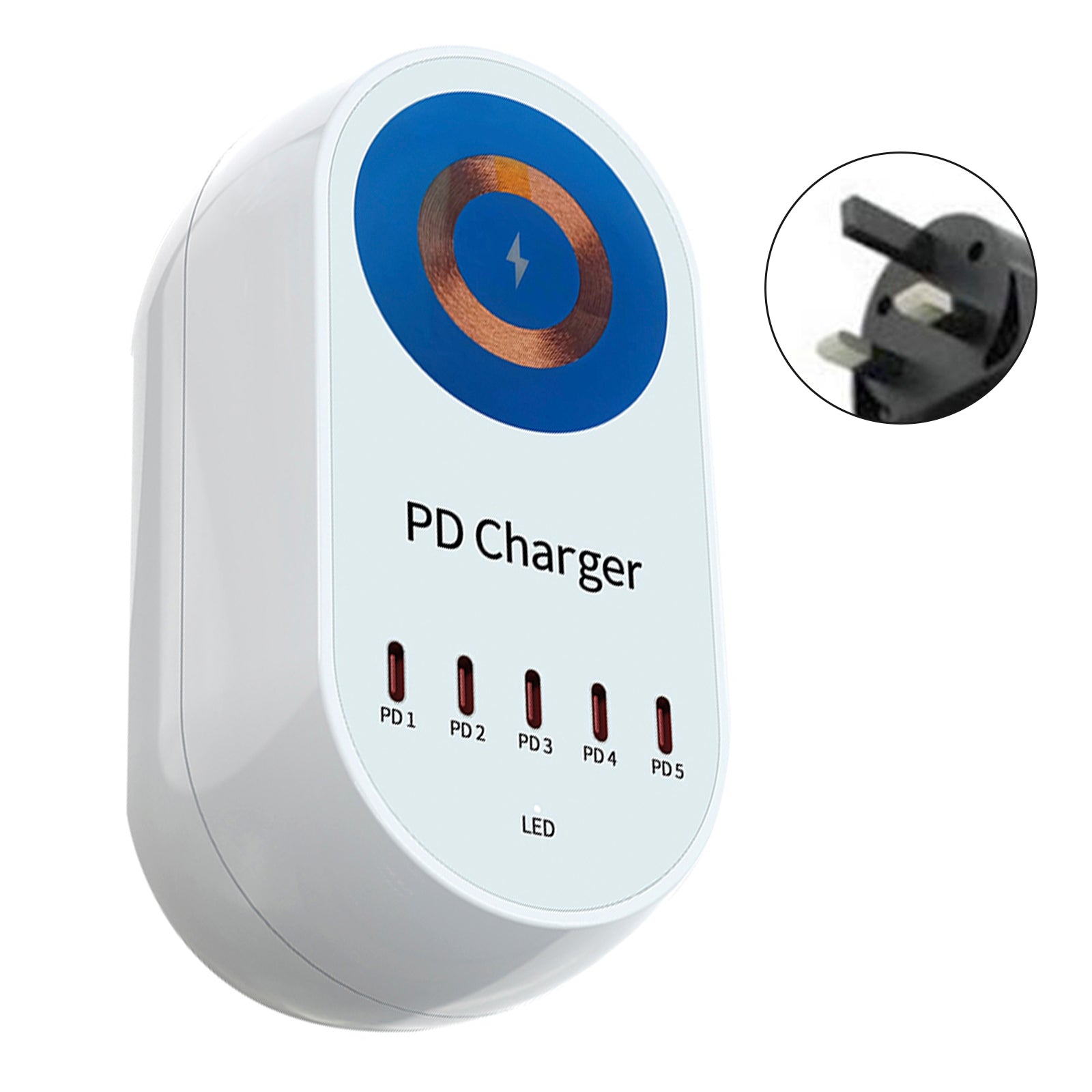 140W Charger Magnetic Wireless Fast Charging PD100W Laptop Mobile Phone Charger