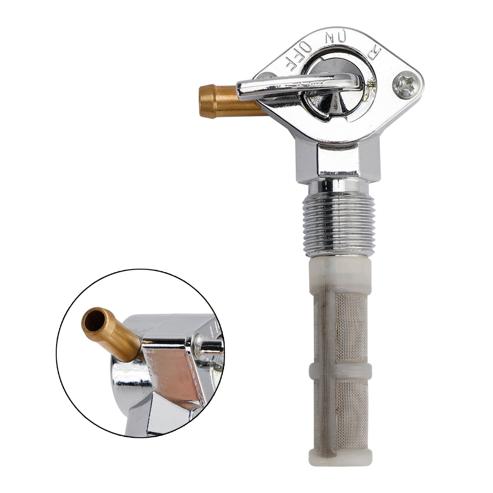 Gas Tank Fuel Cock Valve Petcock fit for Electra Glide FLB FLFB FLHB 1966-1969