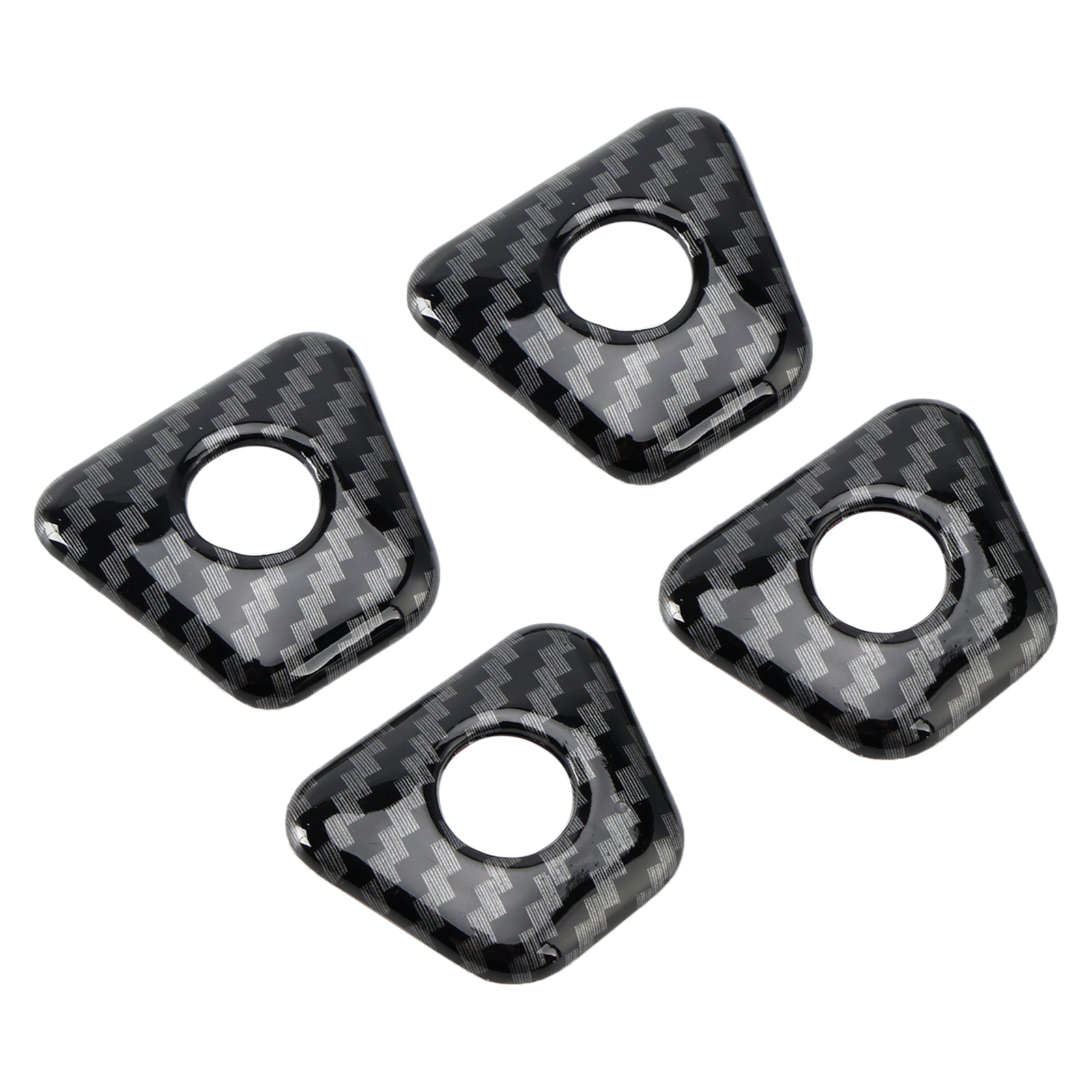 2018-2022 BMW 5 Series G30 Carbon Fiber Inner Door Bolt Lock Down Frame Trim