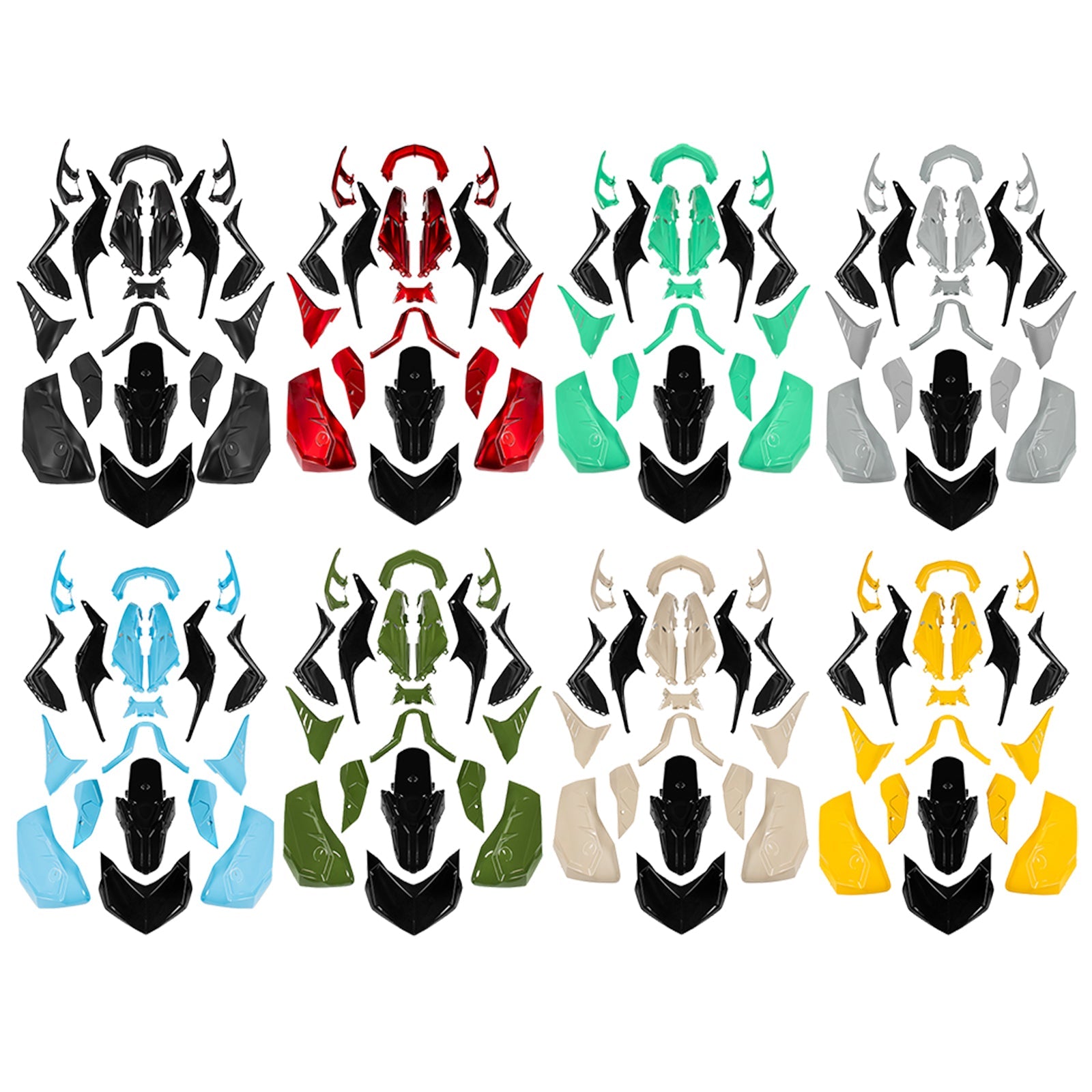 2023-2024 Yamaha X-MAX 300 XMAX Injection Bodywork Fairing Kit