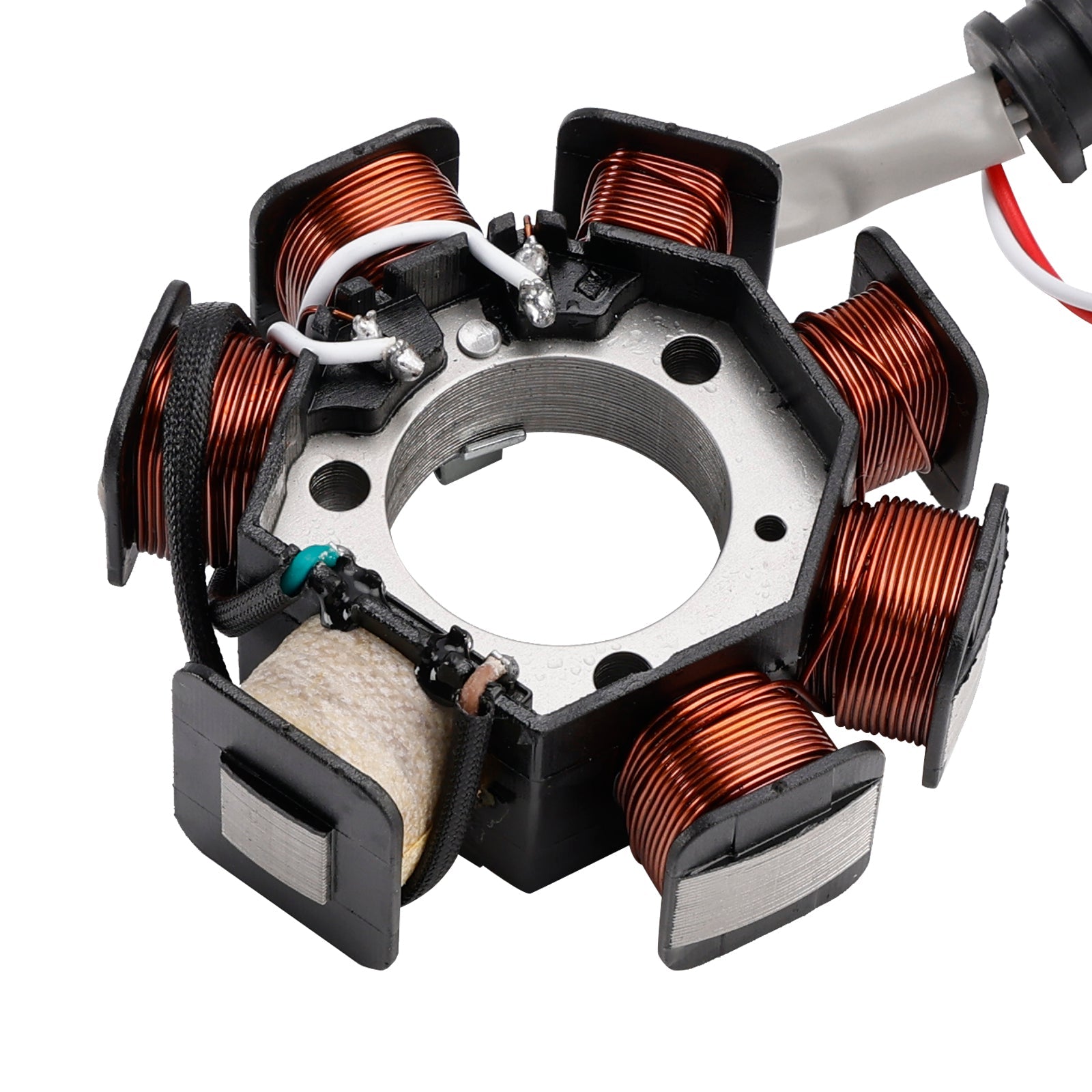 2004/2006/2008/2010/2013-2024 Yamaha YBR125 YBR125E YBR125EGS YBR125G 7 Coils Stator Generator 5VL-H5510-00