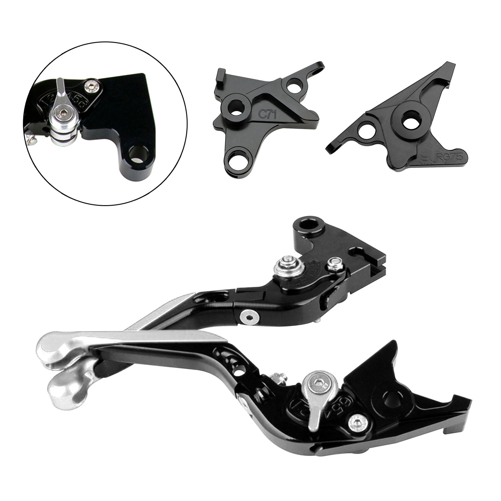 Adjustable Clutch Brake Lever fit for BMW R NINE T /PURE/RACER 2017-2023