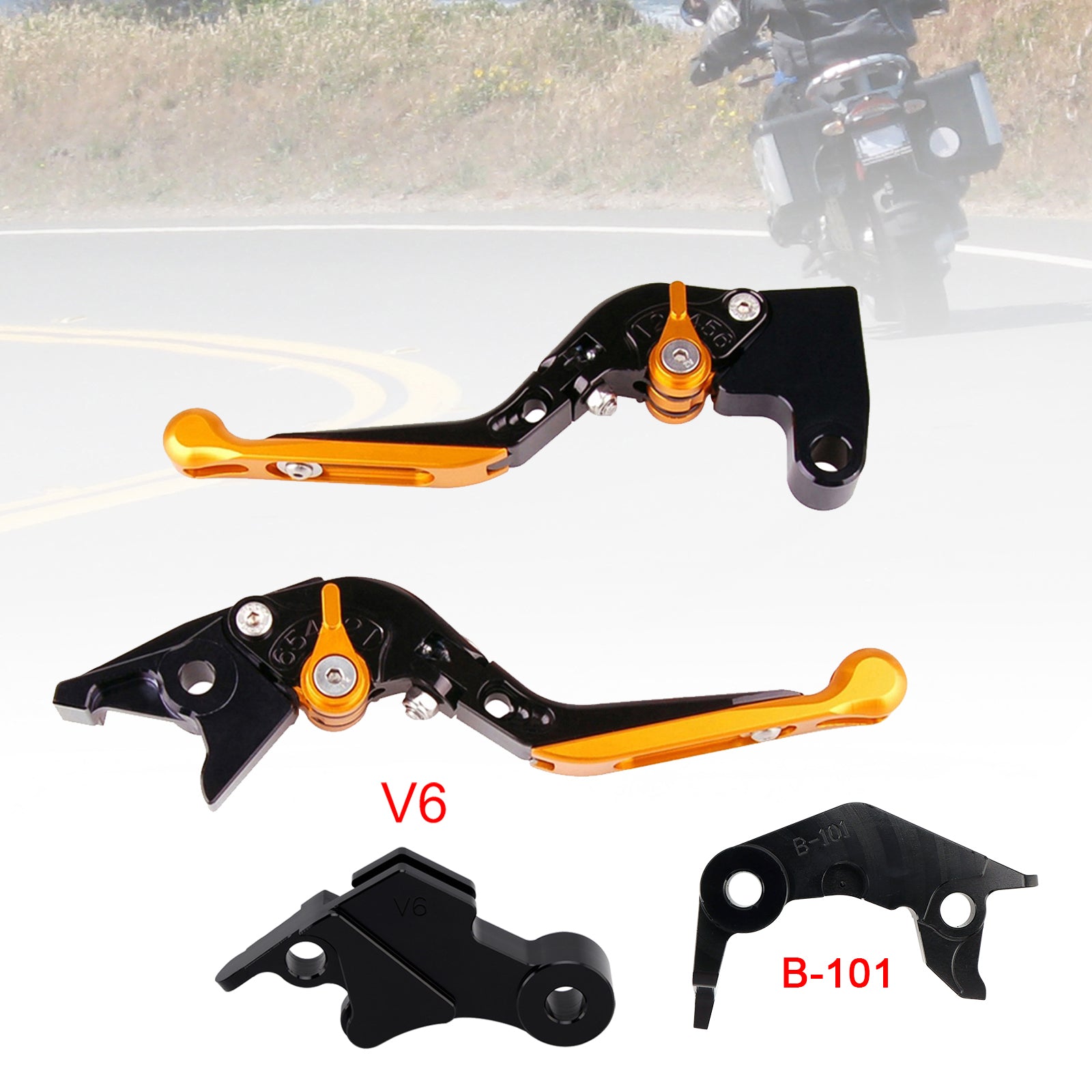 Adjustable Clutch Brake Lever fit for YAMAHA XSR900 XSR900GP MT-09 MT-09SP 24-25