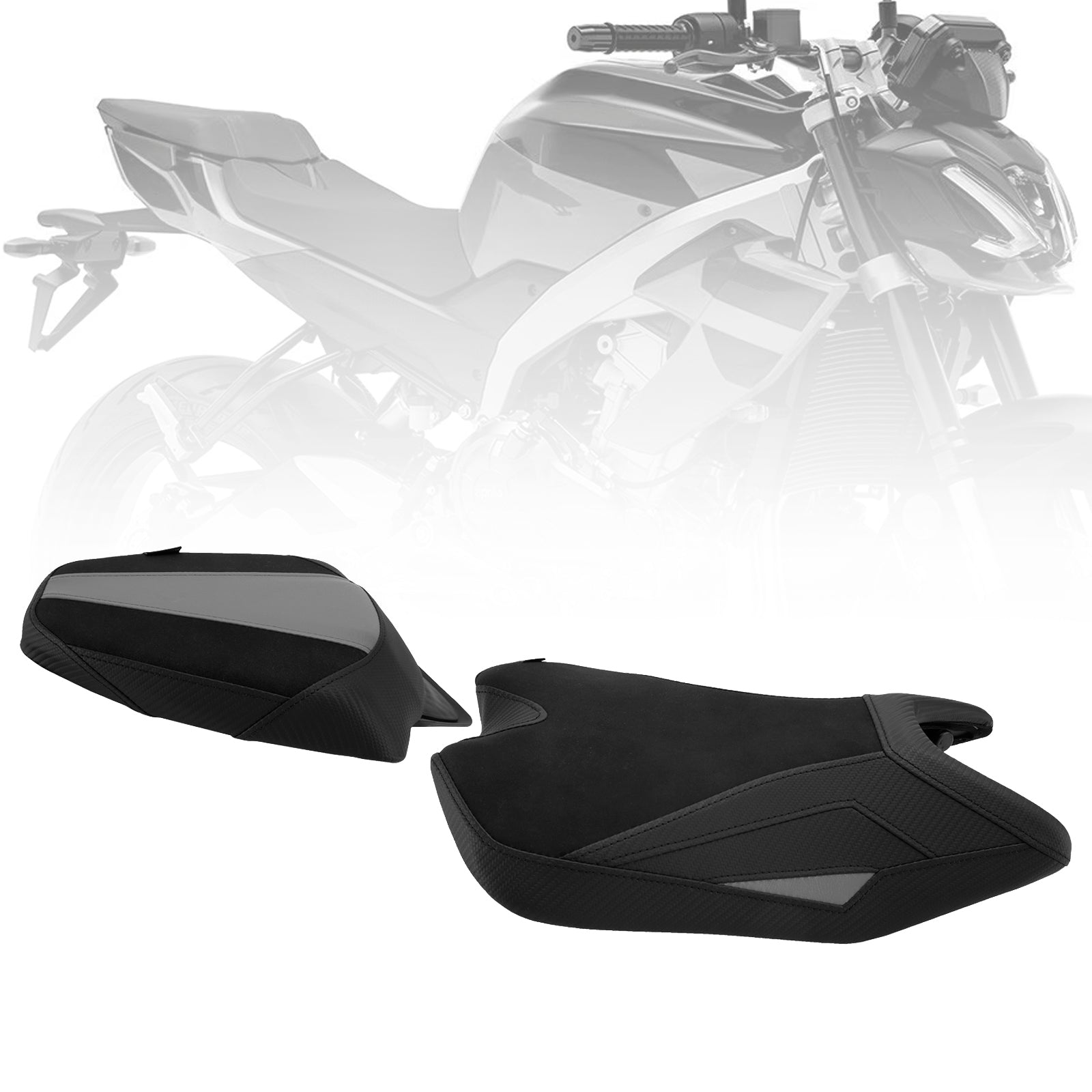 2024-2025 For Aprilia Rs457 Rs 457 Lower Front W/ Rear Seat Driver Pillion Gray