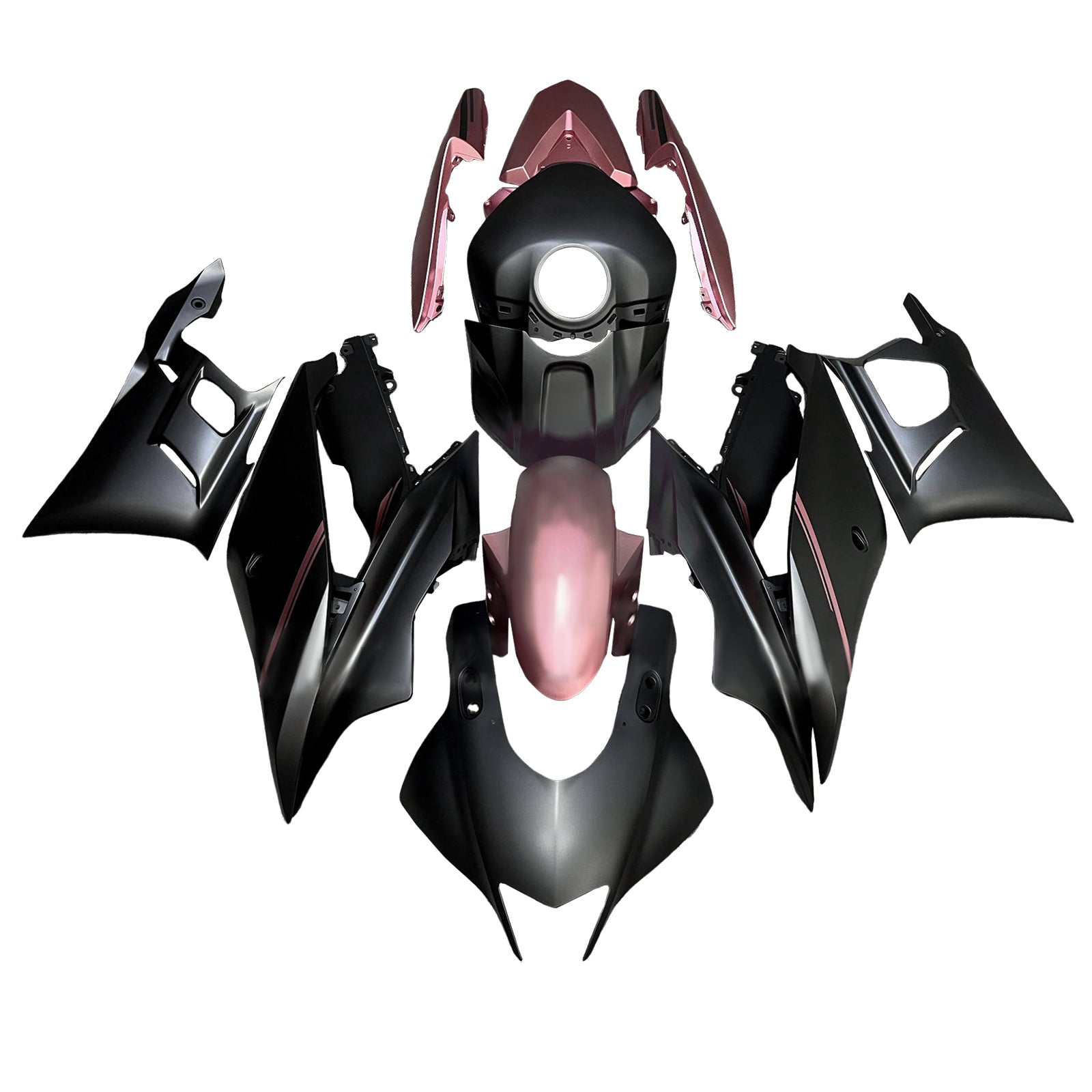 Injection Fairing Kit Bodywork Plastic ABS fit For Yamaha YZF R3 R25 2022-2024