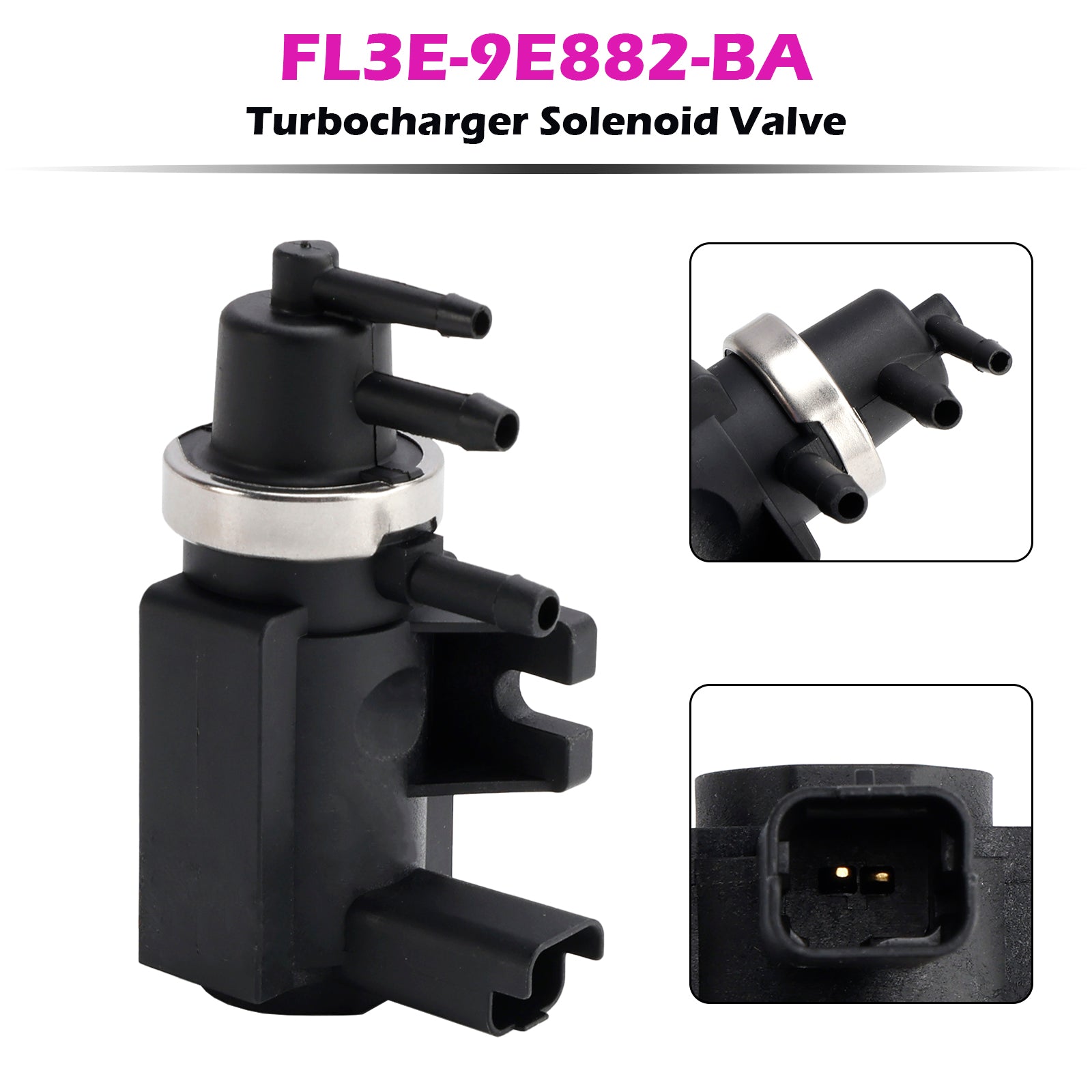 FL3E-9E882-BA Turbocharger Solenoid Valve for Ford Taurus Edge C-MAX