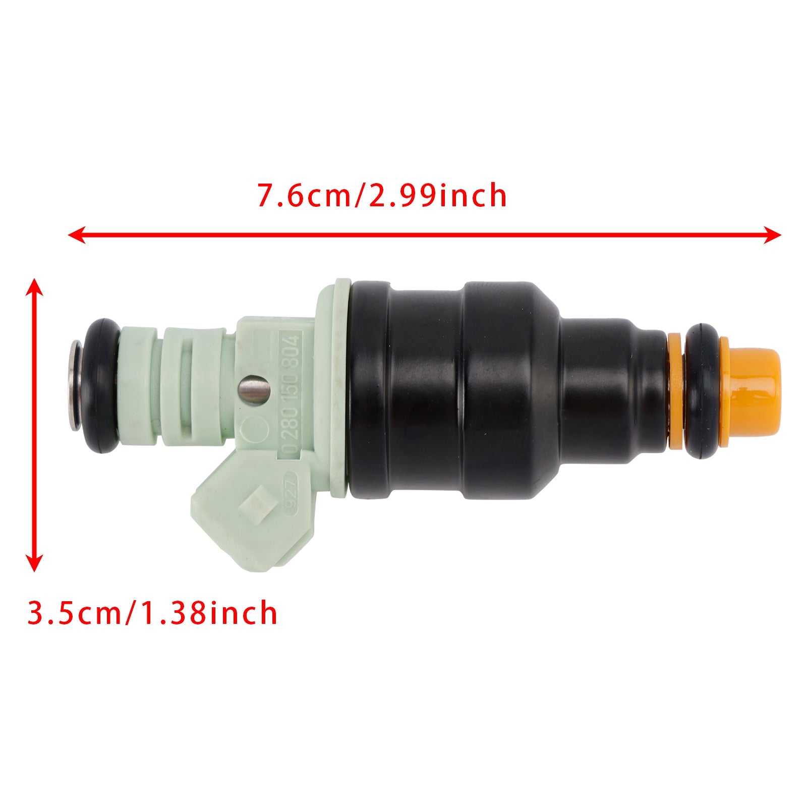 08.1989-08.1991 For VOLVO 740 Wagon/Estate (745) 155-190PS 4Pcs Fuel Injector 0280150804