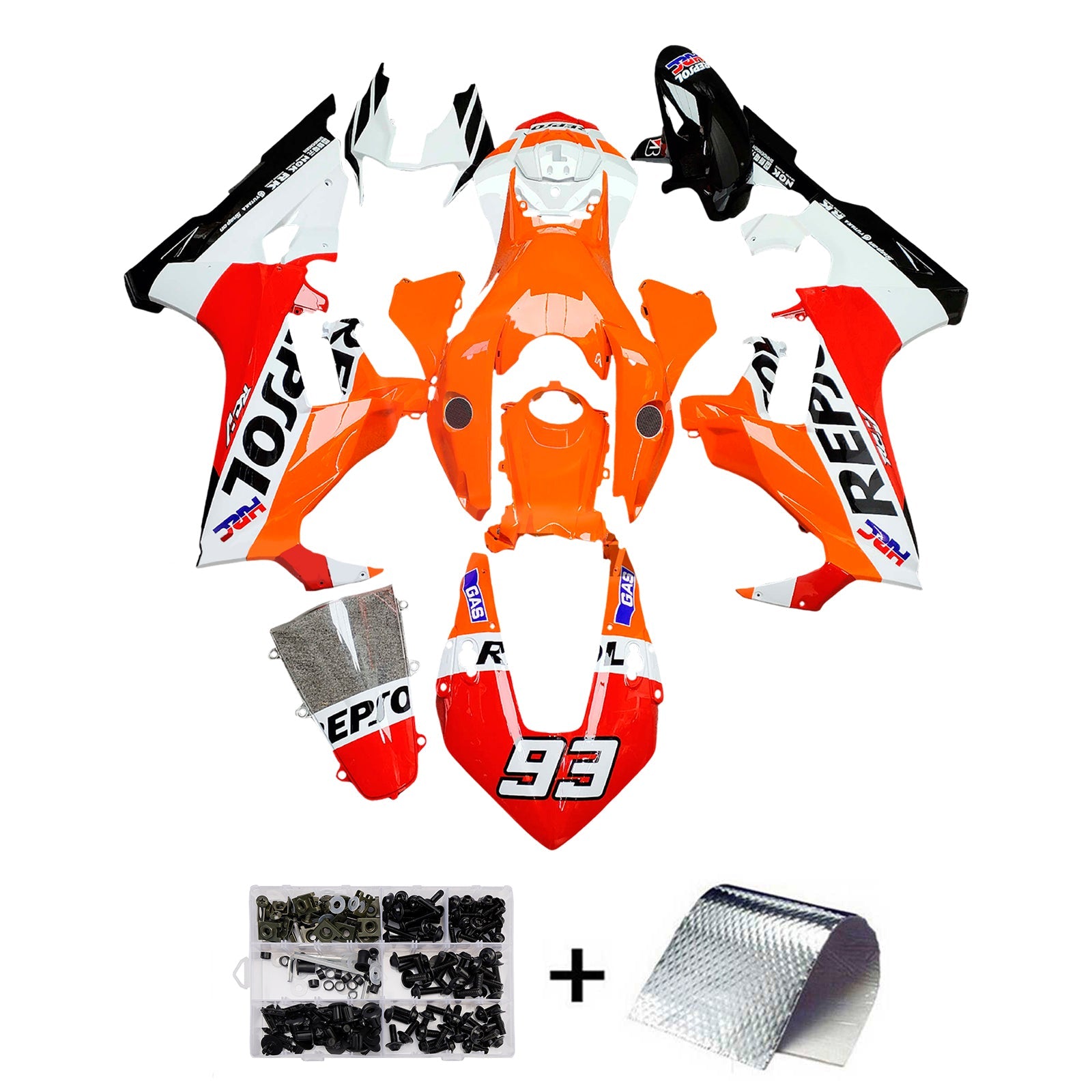 Injection Fairing Kit Bodywork Plastic ABS For Honda CBR1000RR 2017-2023