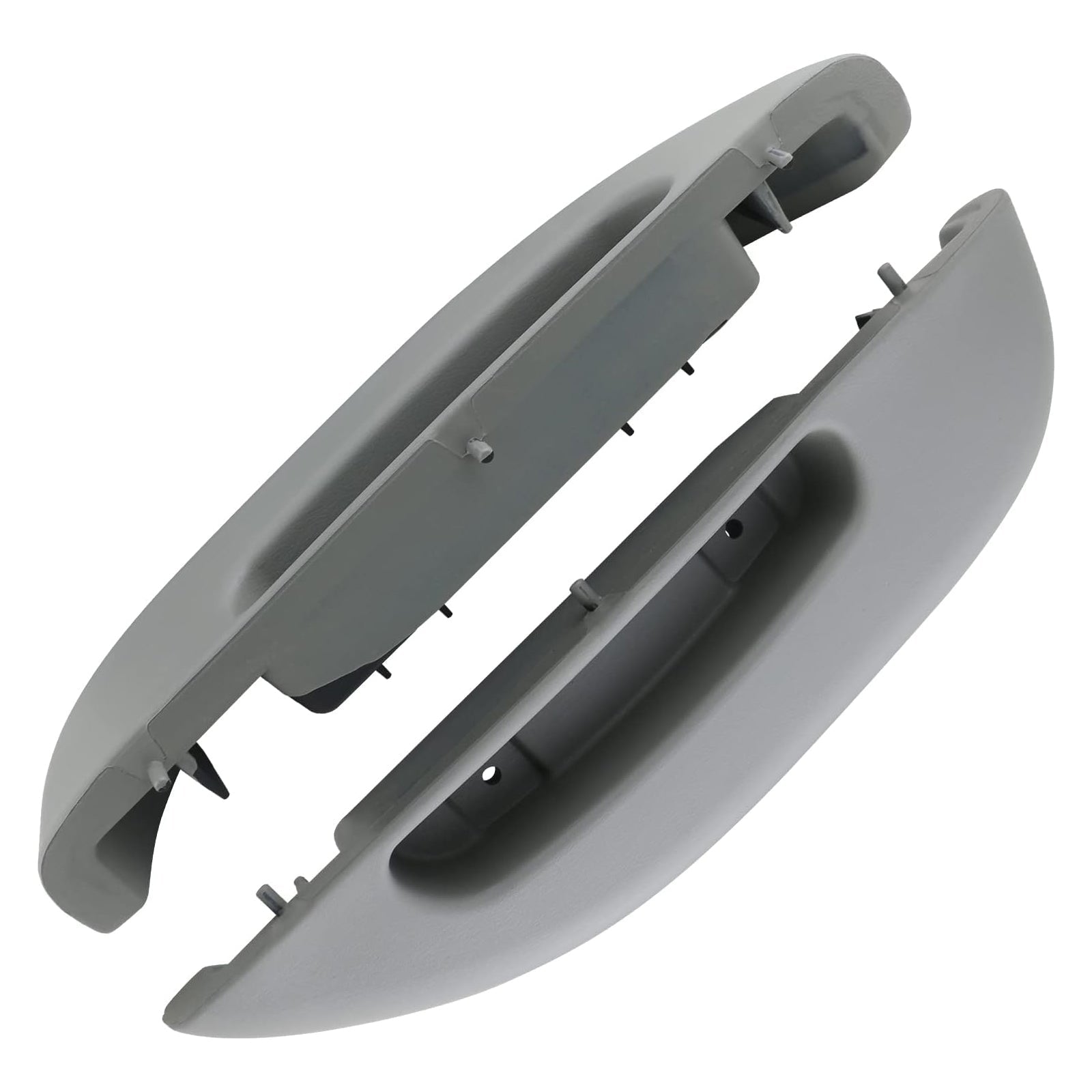 1996-2002 Chevrolet Express 1500/2500/3500All Body Style Front Left & Right Gray 2PCS Door Armrest Pull Handle Cover 12376629