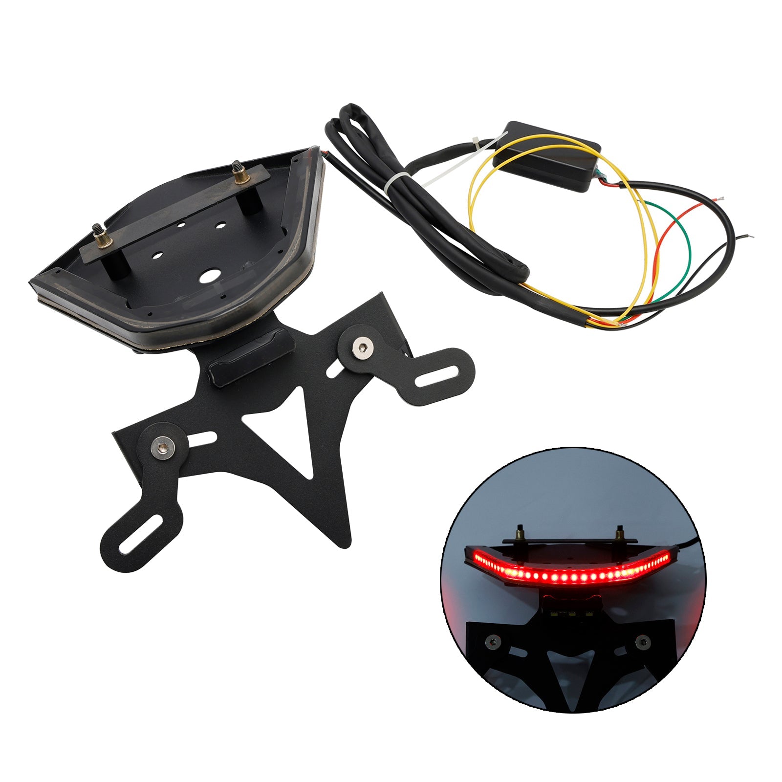 알루미늄 합금 번호판 홀더 브래킷 BMW S1000RR 2021-2024에 적합합니다.