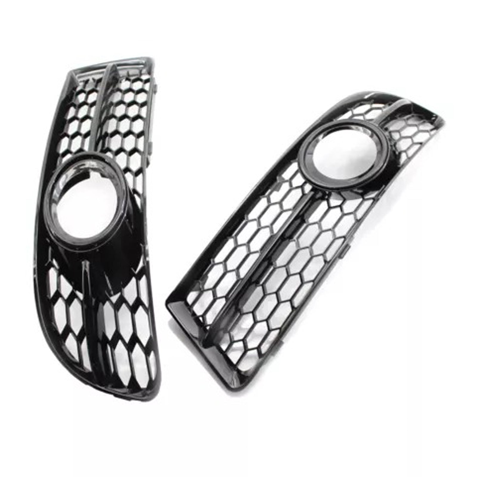 2005-2008 Audi A4 B7 S-Line S4 Front Bumper Honeycomb Fog Grille Cover