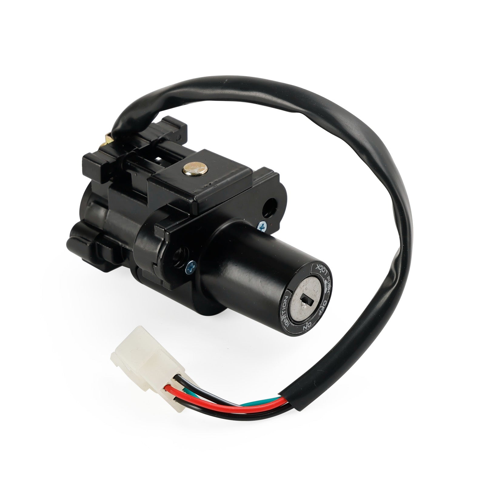 Juego de bloqueo de asiento con tapa de tanque de combustible, interruptor de encendido, para Honda CB250F Hornet S 600 00-07