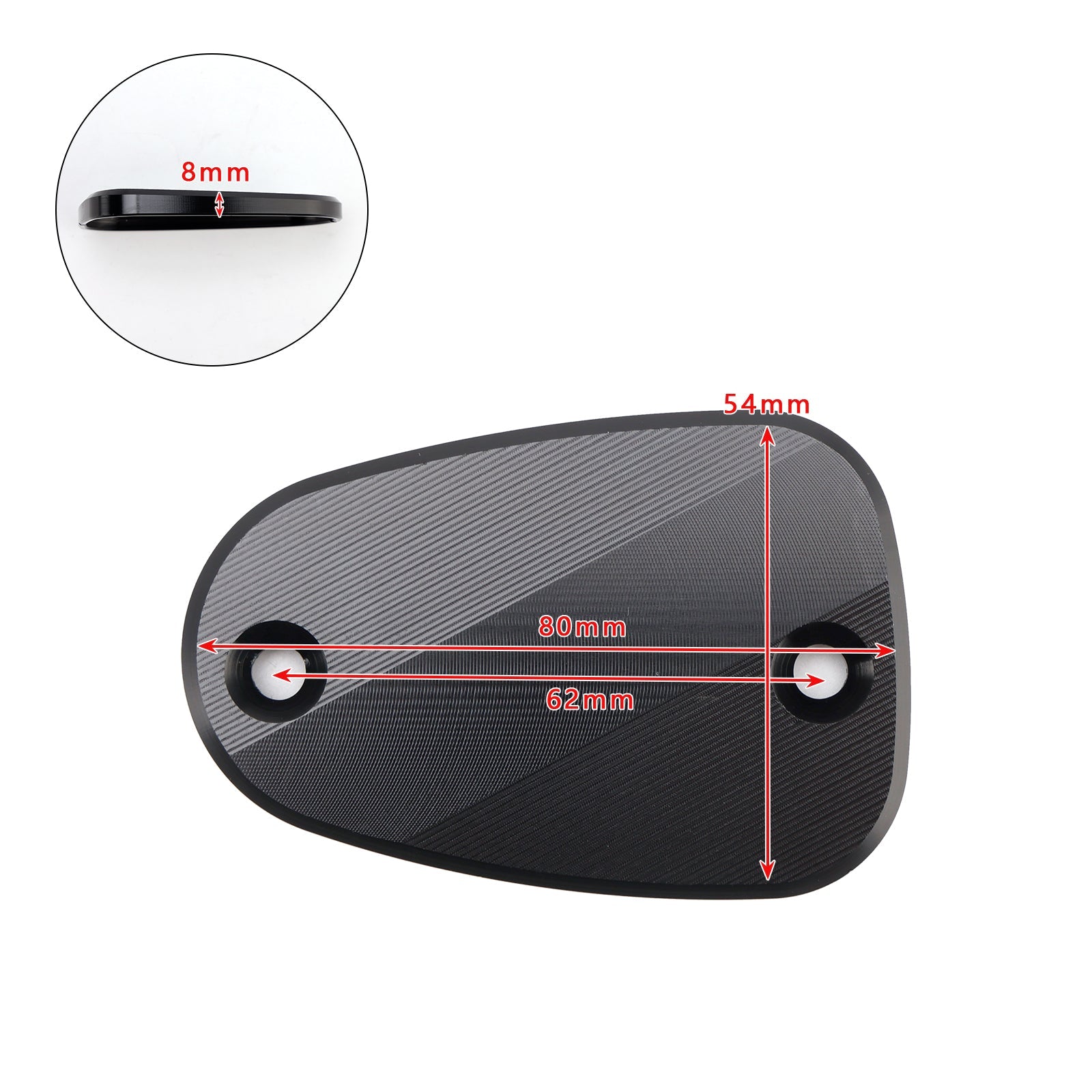 CNC Brake Fluid Reservoir Master Cylinder Cap For Bonneville T100 T120 2001-2025