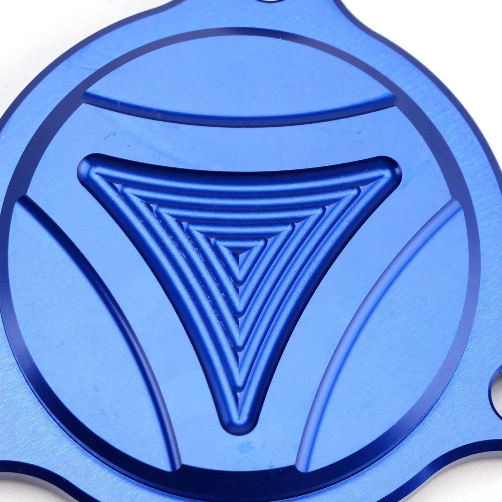 CNC Blue Oil Filter Cover For Suzuki Burgmann UH 125 150 200 DR-Z 400 E S SM