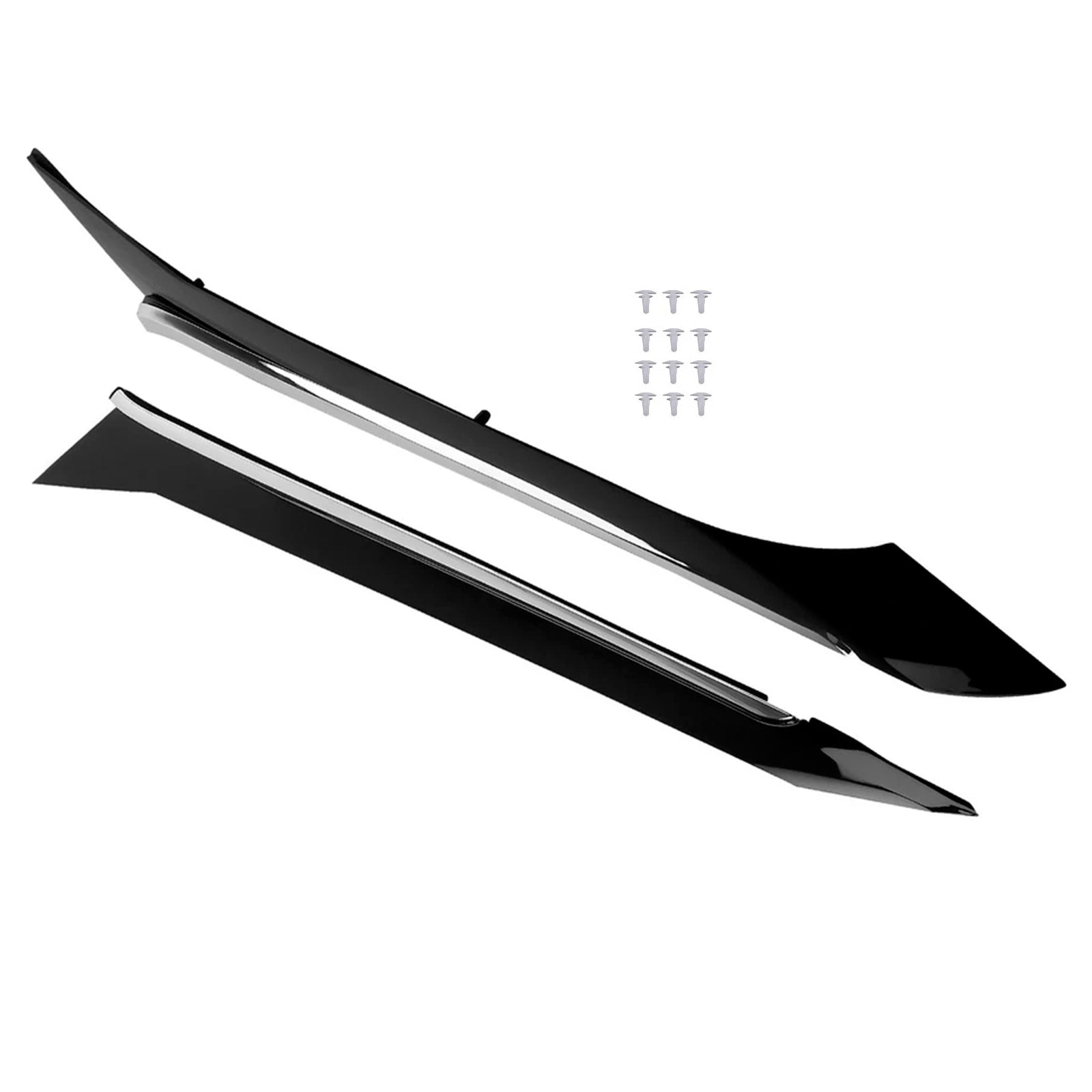 2016-2021 Nissan Maxima 2x Rear Body Molding Pillar Trim