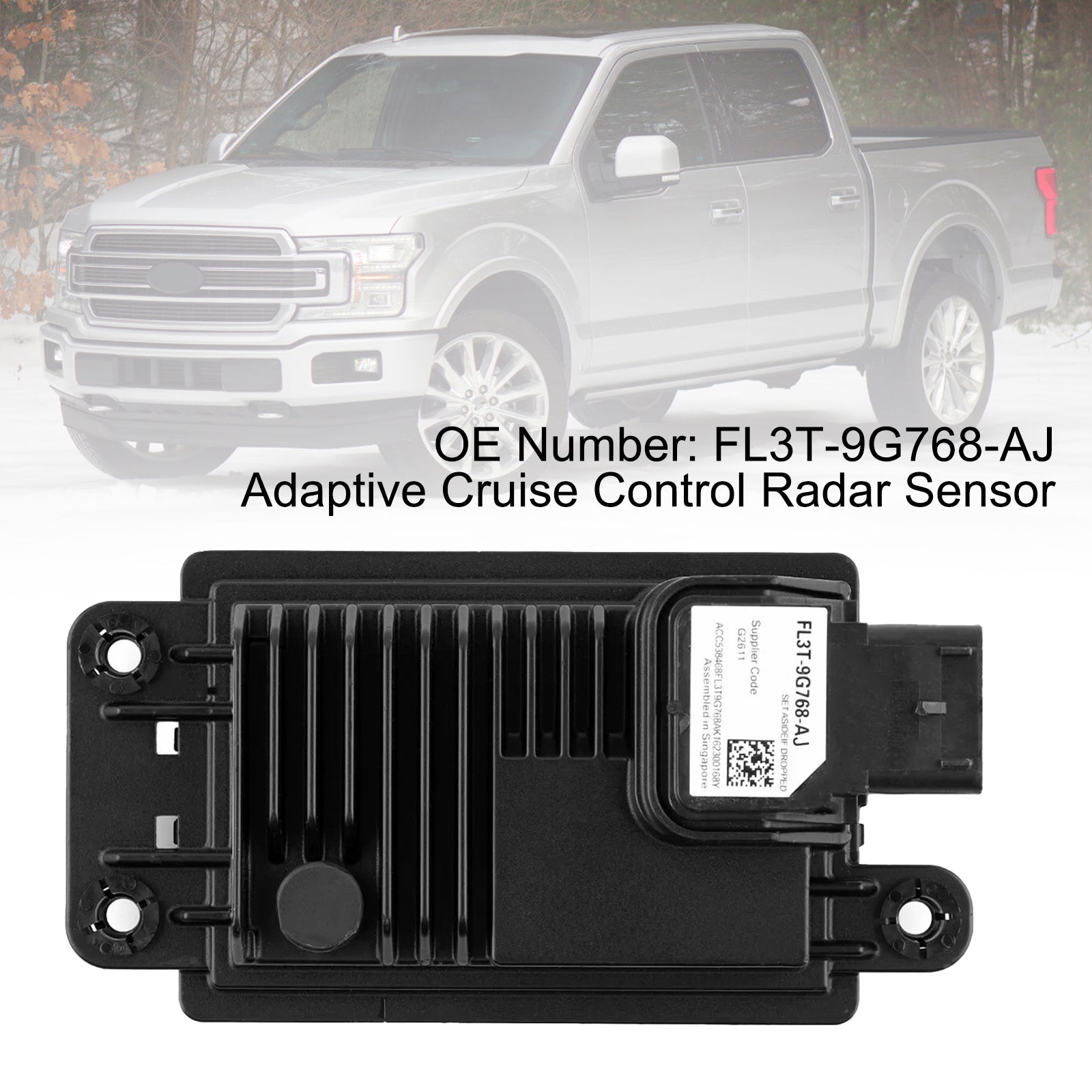 2015-2020 Ford F150 Adaptive Cruise Control Radar Sensor FL3T-9G768-AJ