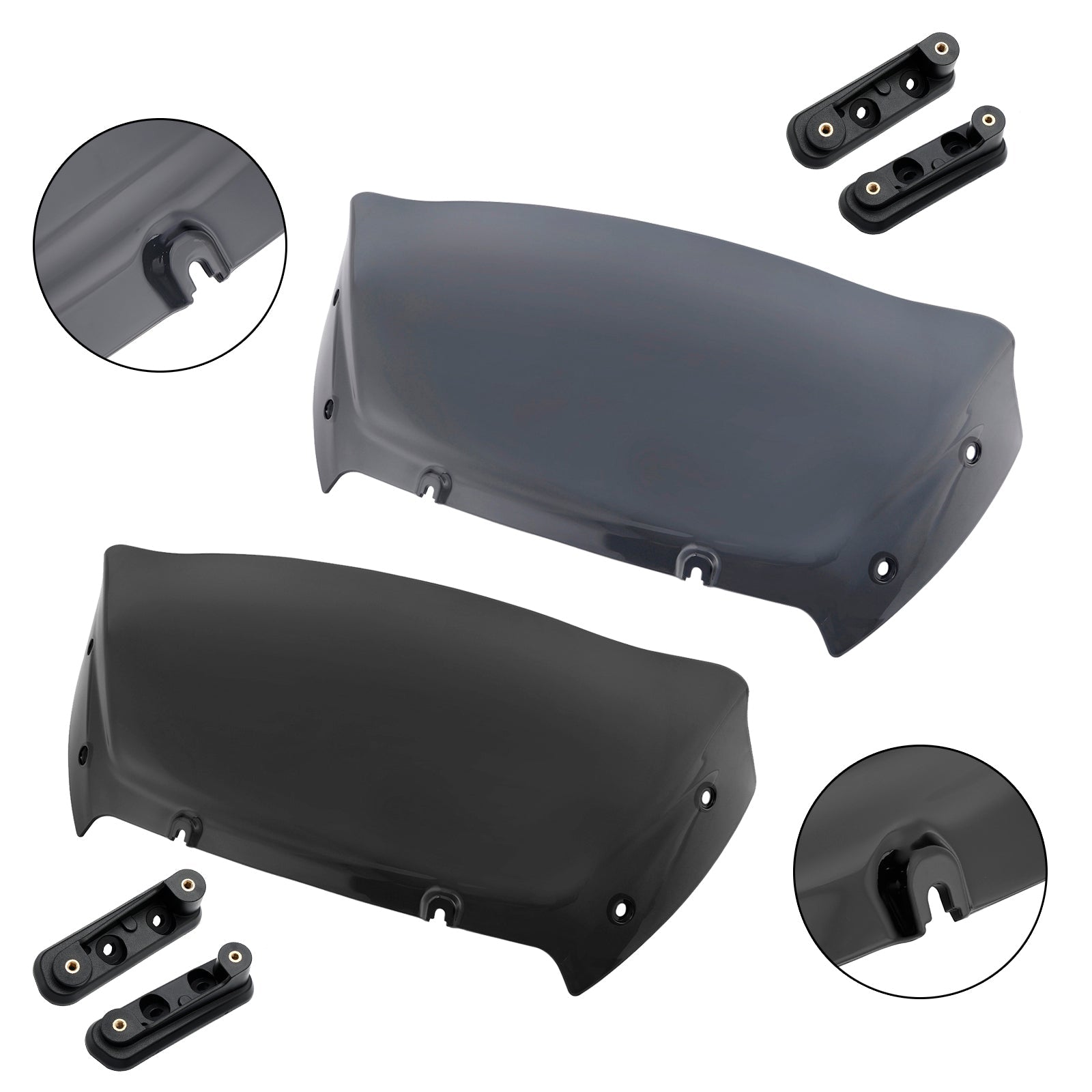 2023-2024 Touring Street Glide CVO 117 121 9" Windshield with Bracket