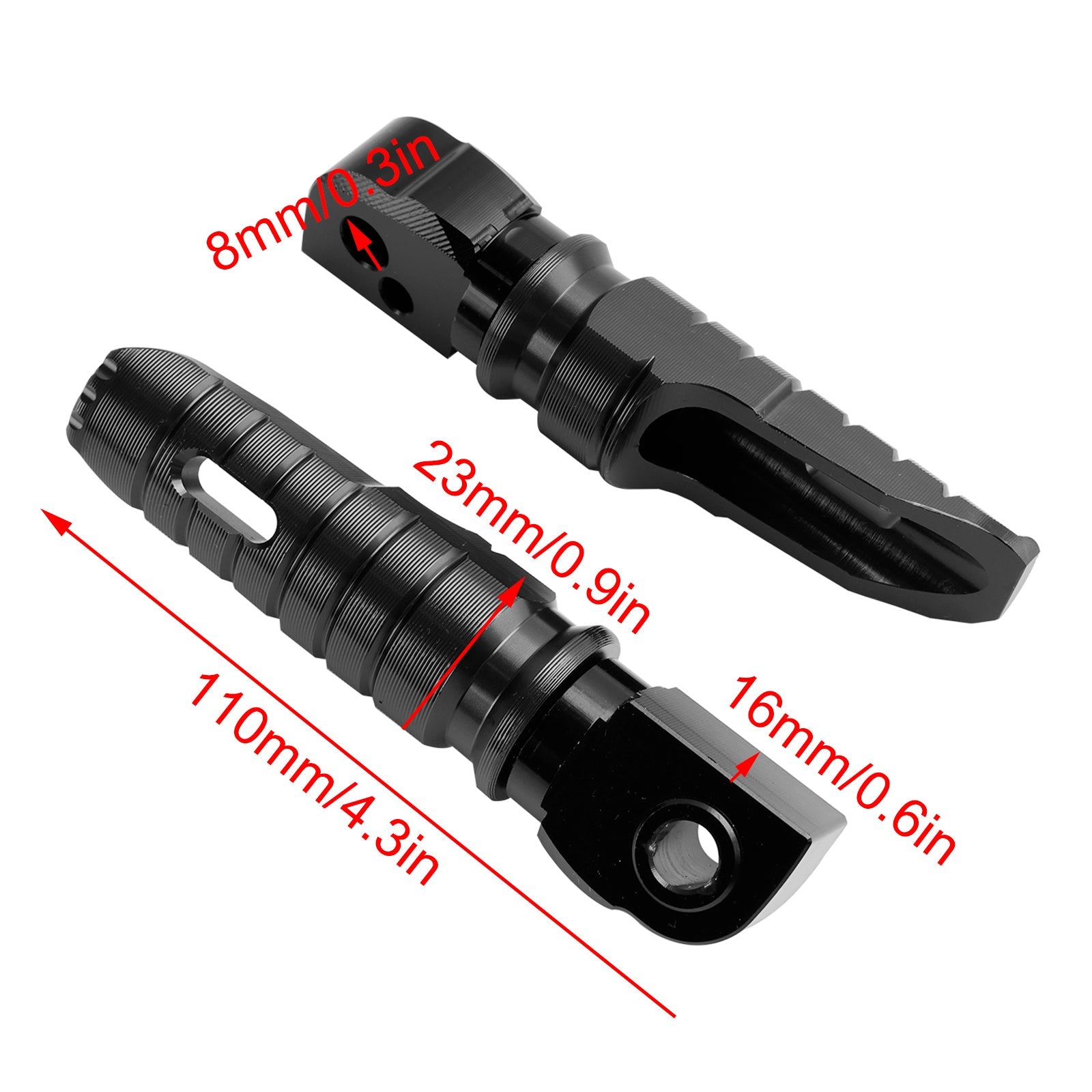 후면 발자국 발 페그 BMW G310GS G310R 2017-2024 G310RR 2023-2024에 적합합니다.