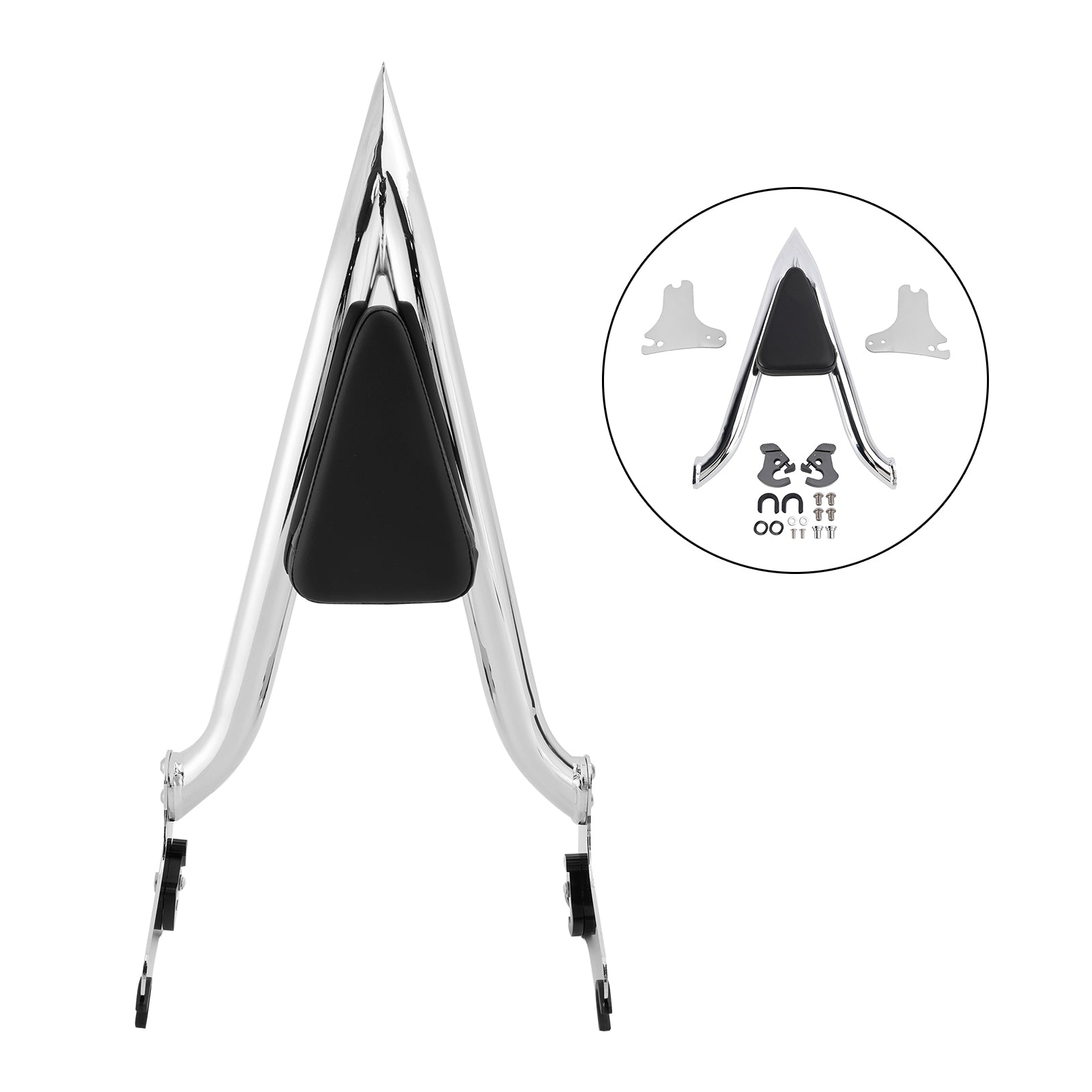 Passenger Sissy Bar Backrest for Road King Street Glide Road Glide 1997-2008