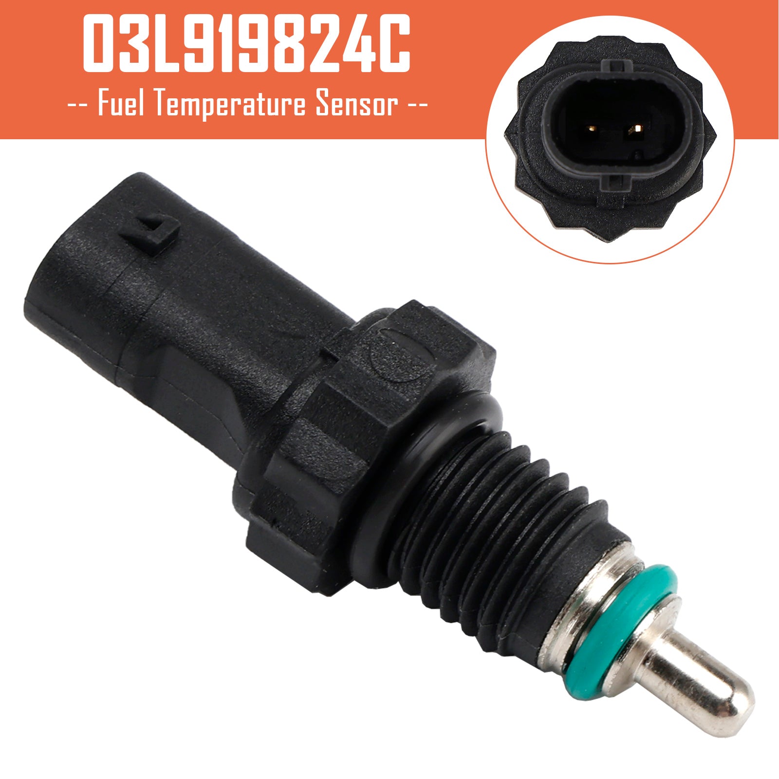 Fuel Temperature Sensor for VW PASSAT 1.6D 2.0D 05 to 14 Lucas 03L919824C
