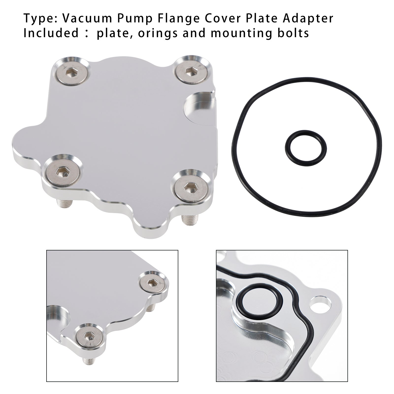 Gen V LT Vacuum Pump Flange Cover Plate Adapter 551123 For LT1 LT2 L82 L83