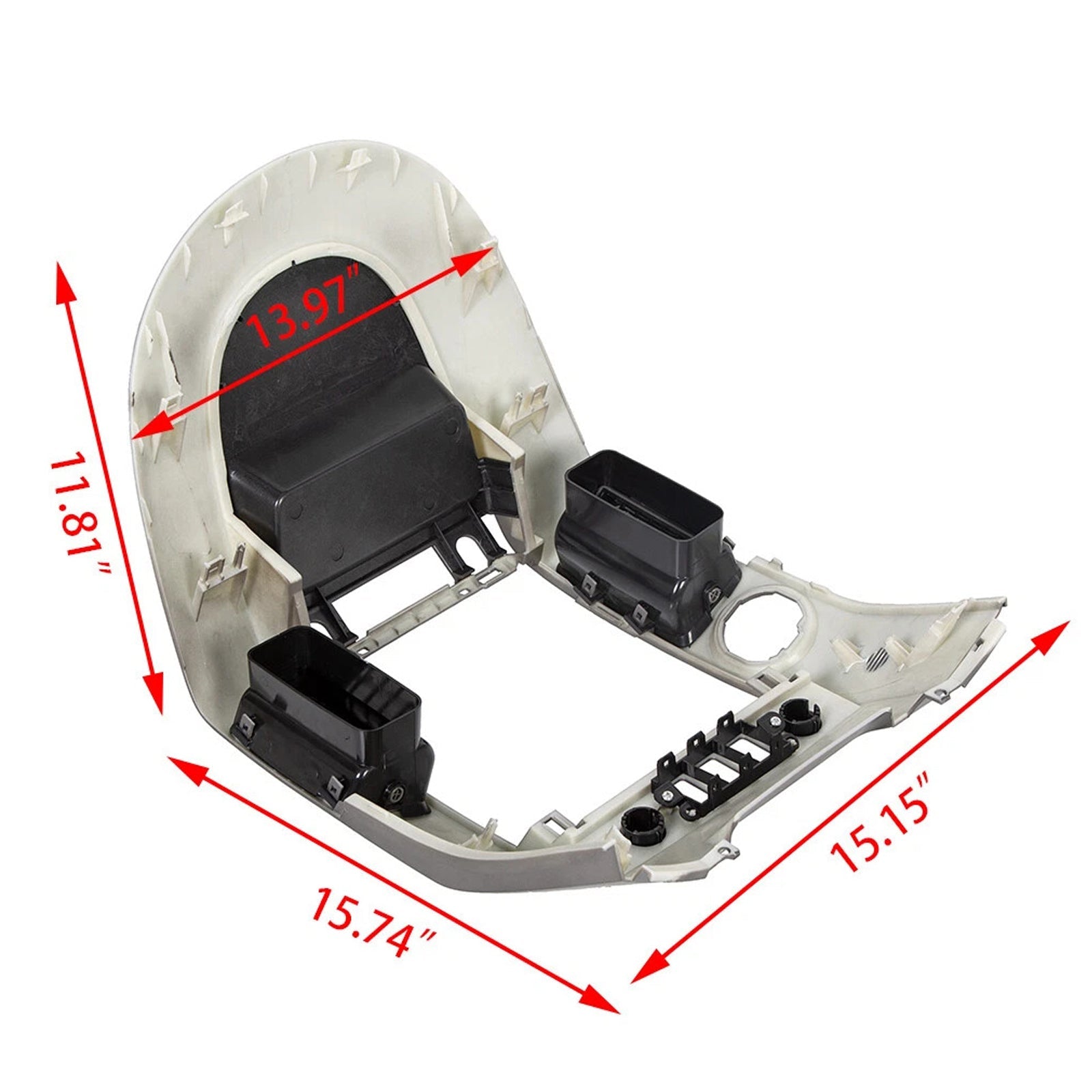 2004-2006 For Nissan Titan SE & XE WITHOUT center speaker Center Dash Radio Bezel Instrument Panel 68257-7S000