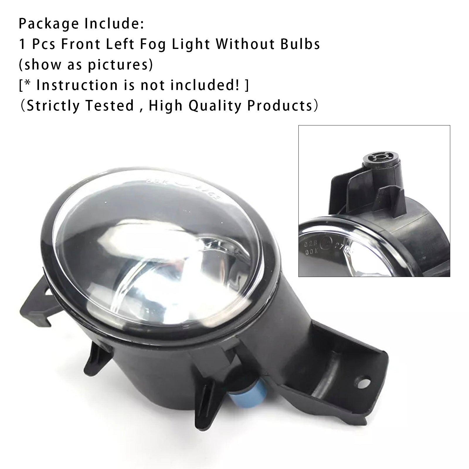 2008-2011 BMW X6 E71 E72 1 PCS Front Left Fog Light Lamps 63177187631