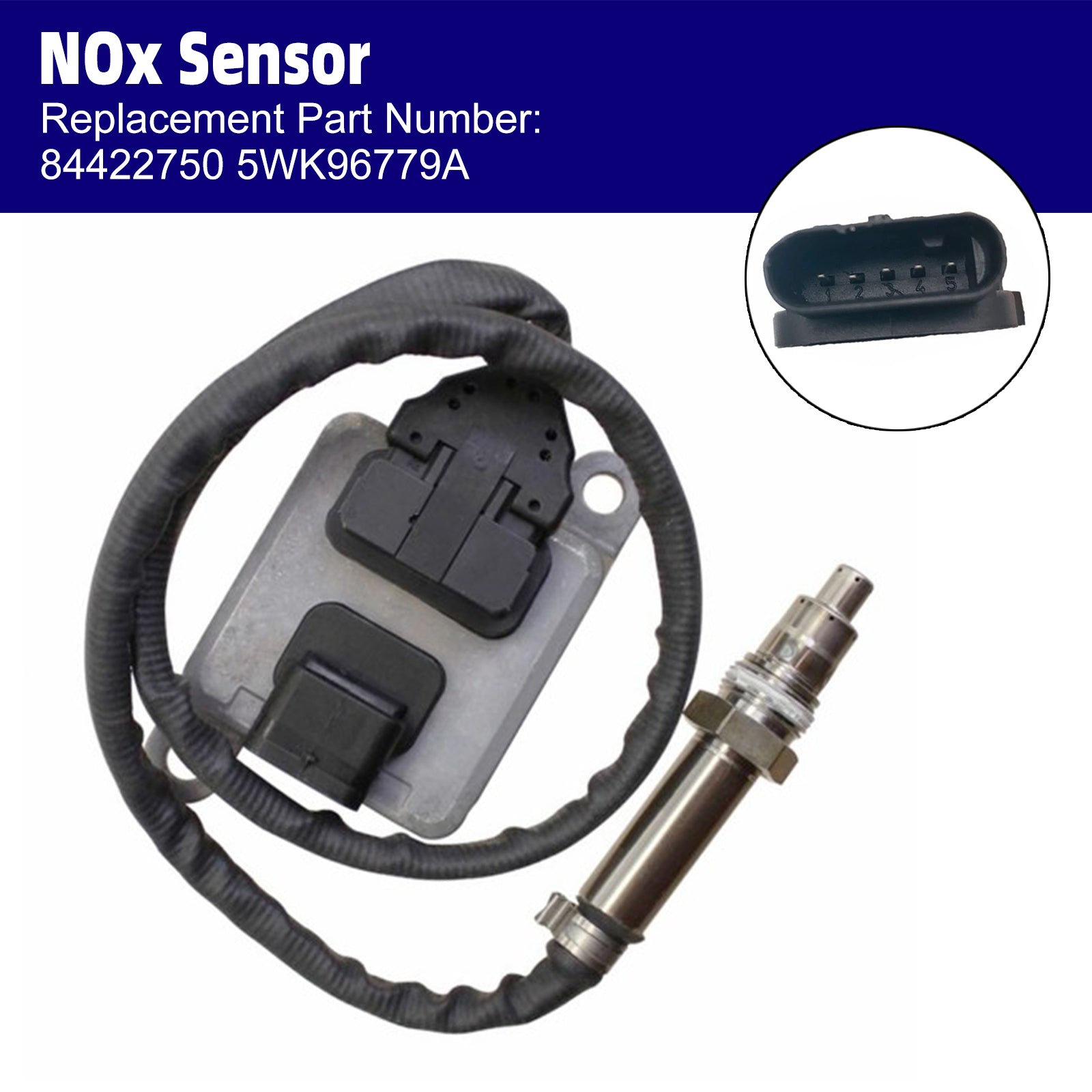 For New Holland T7.165 175 190 195S 245 270 290 Nitrogen Oxide Nox Sensor 5WK96779A