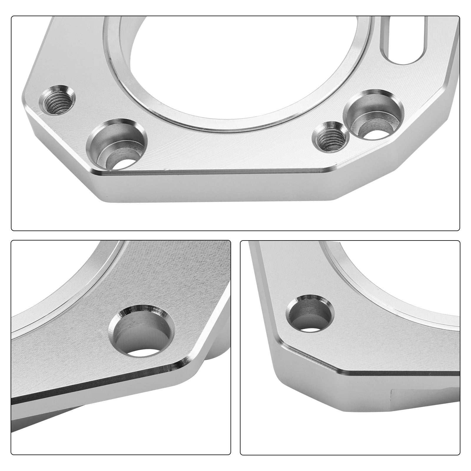 RBC/RRC Manifold Flange Dual Throttle Body Adapter 62mm 70mm For K20A K20A2 K20A3