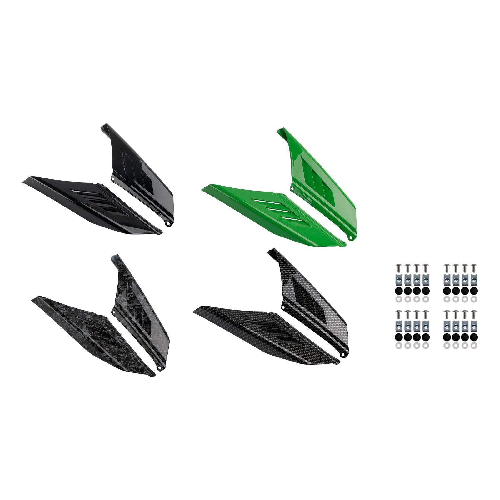 2023-2025 Kawasaki NINJA ZX-4R ZX-4RR Rear Tail Wing Fixed Wing Fairing