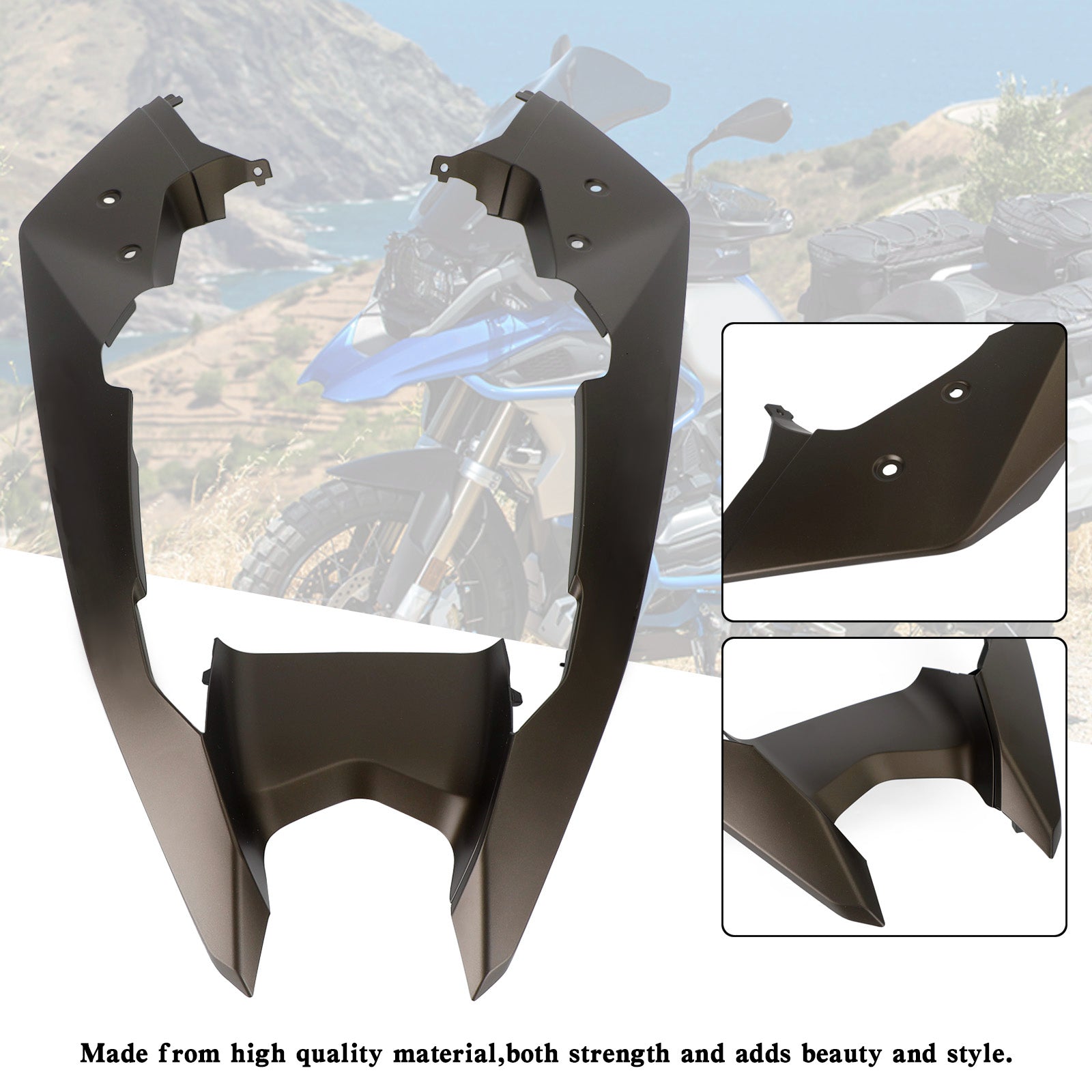 2019-2023 BMW R1250GS ADV Front Nose Fairing Beak Fender Cover