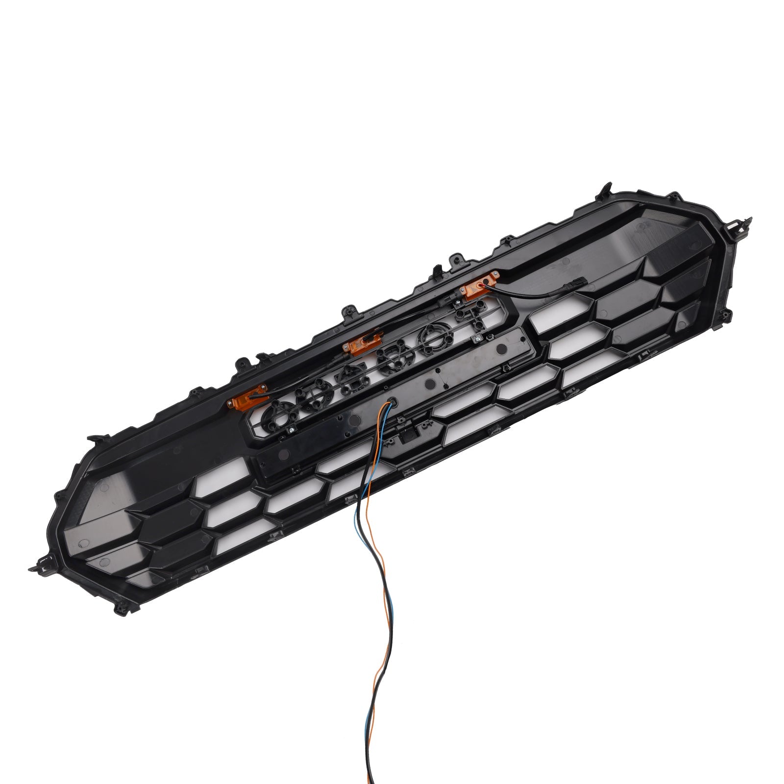 2024+ Toyota Tacoma With Led & Light Bar Black Front Bumper Grill Grille