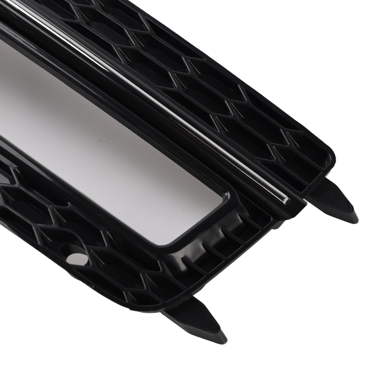 2013-2015 Audi A4 S-line S4 2PCS Bumper Fog Light Lamp Cover Grill Grille 8K0 807 682M