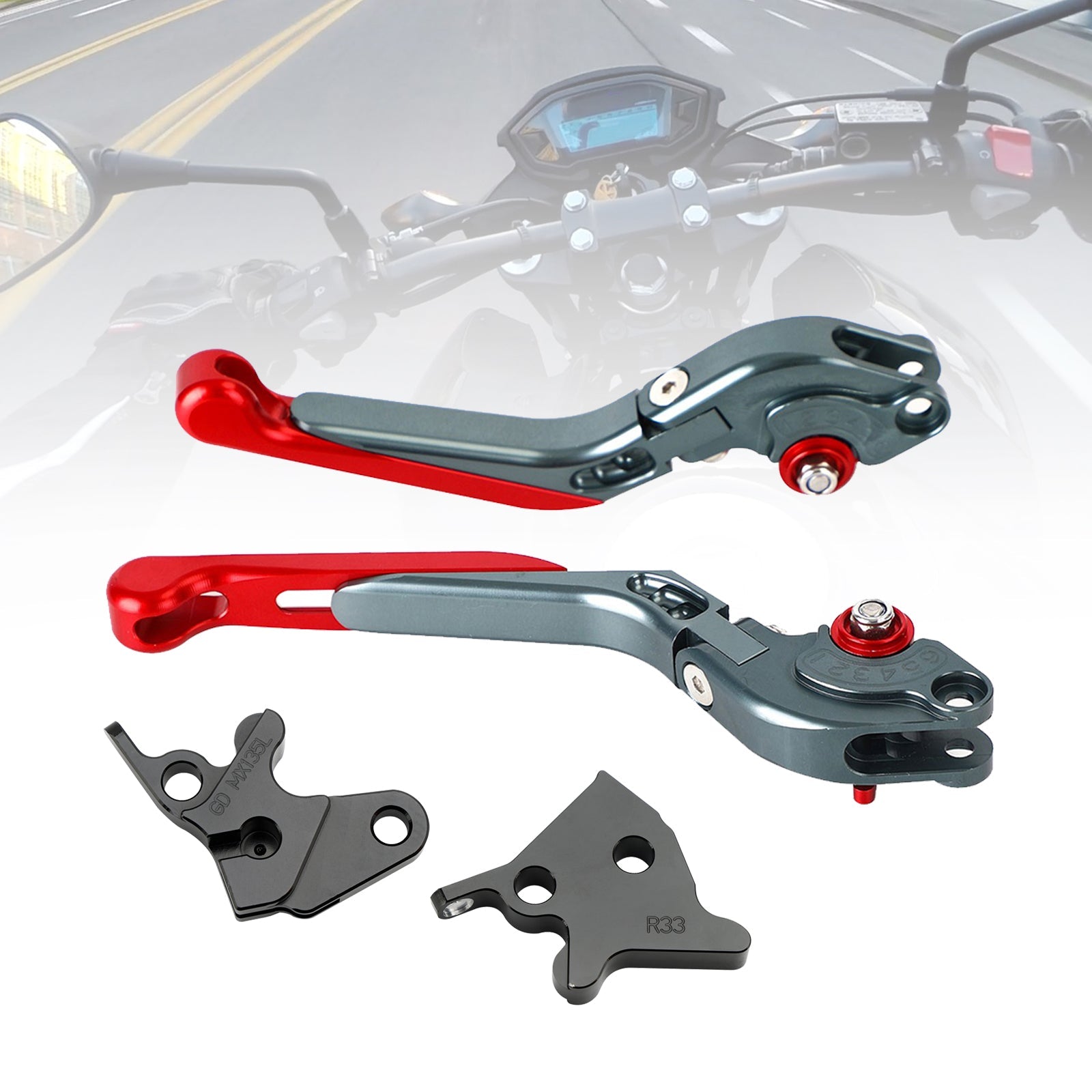 Adjustable Clutch Brake Lever fit for YAMAHA YBR125 2005-2014
