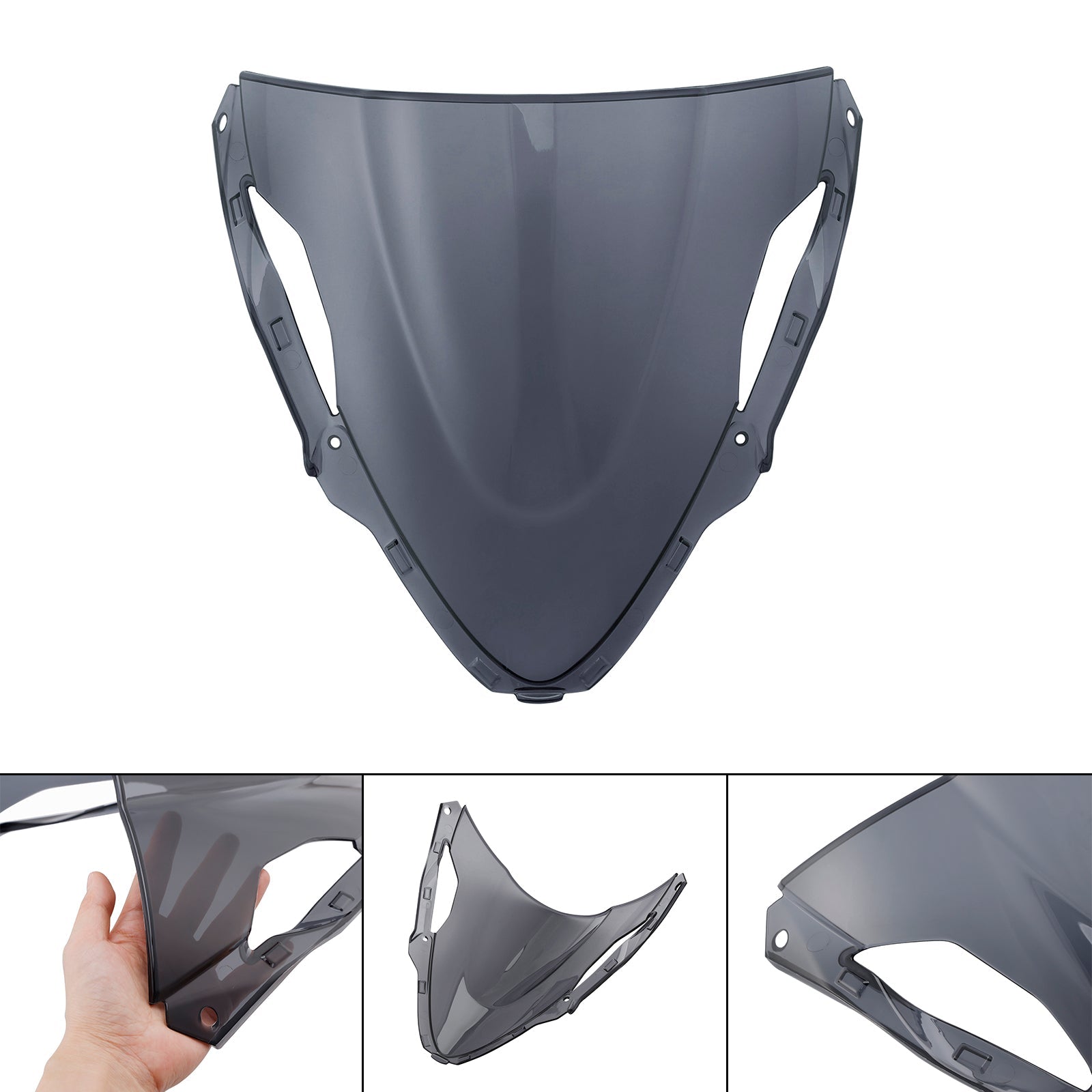 Windshield Windscreen for Kawasaki ZX6R 636 2024-2025