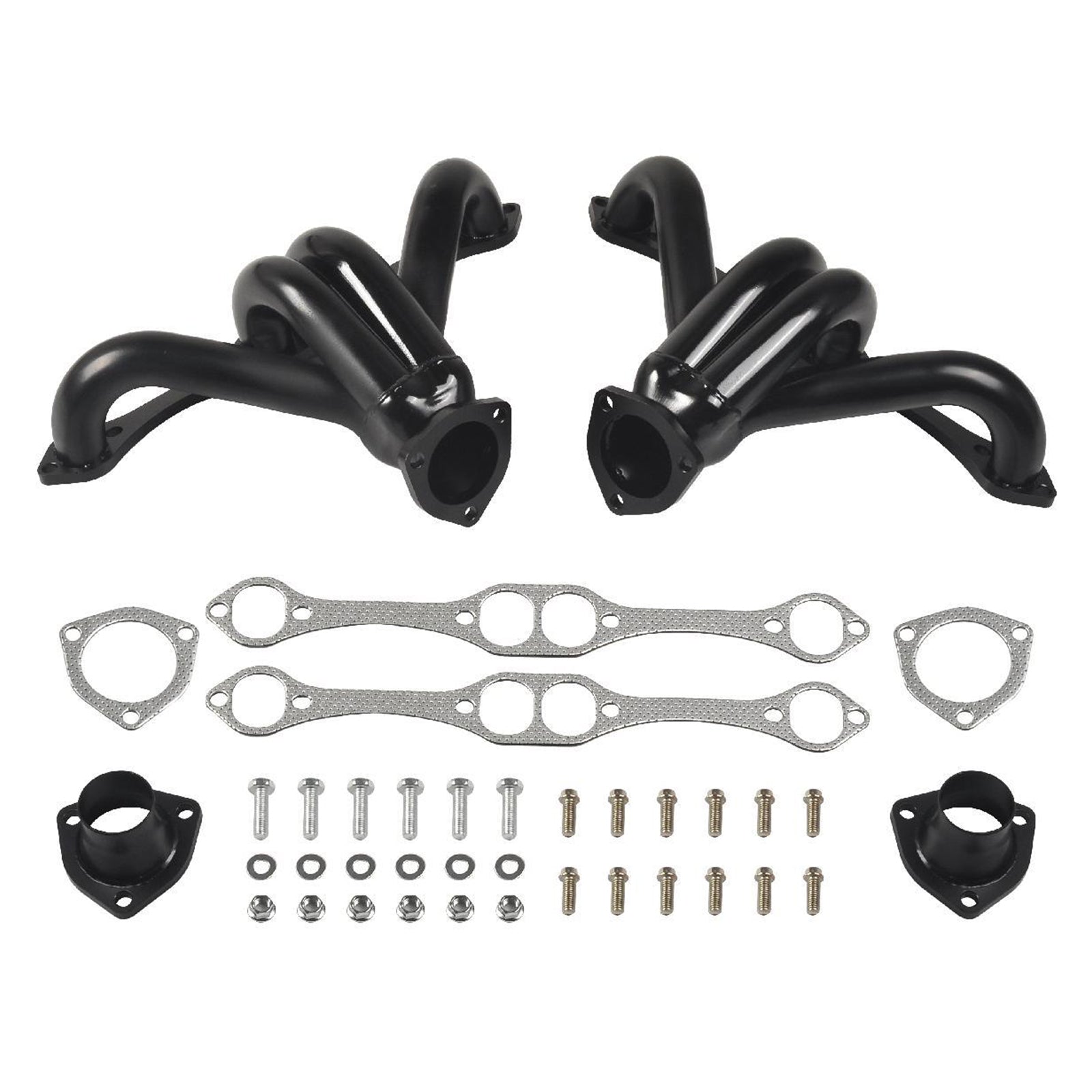 Exhaust Manifold Header Fit Chevy Small Block SB V8 262 265 283 305 327 350 400