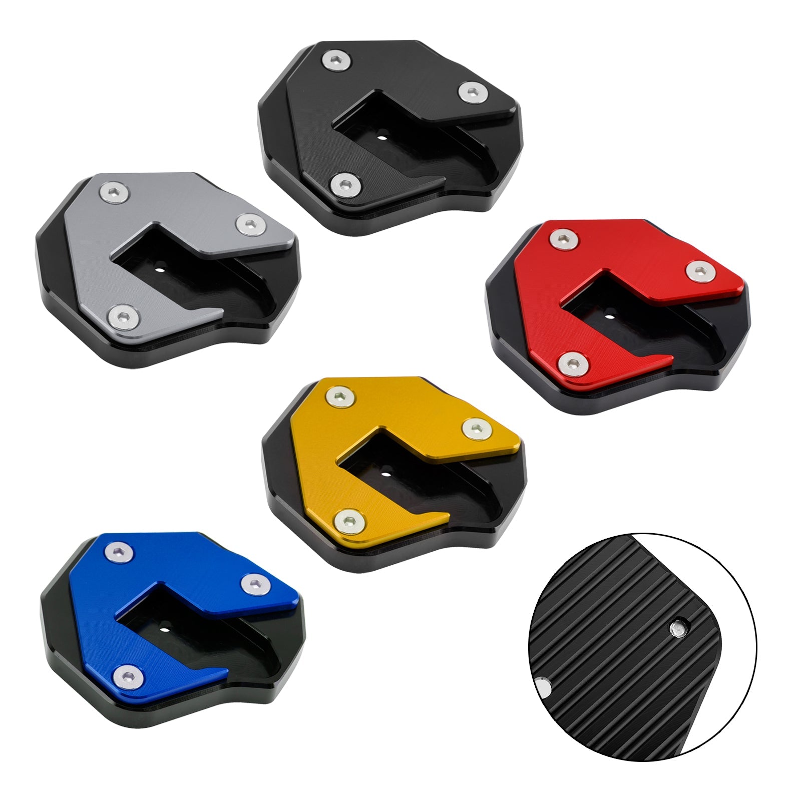 2008-2020 Suzuki GSXR1300R Kickstand Enlarge Plate Pad