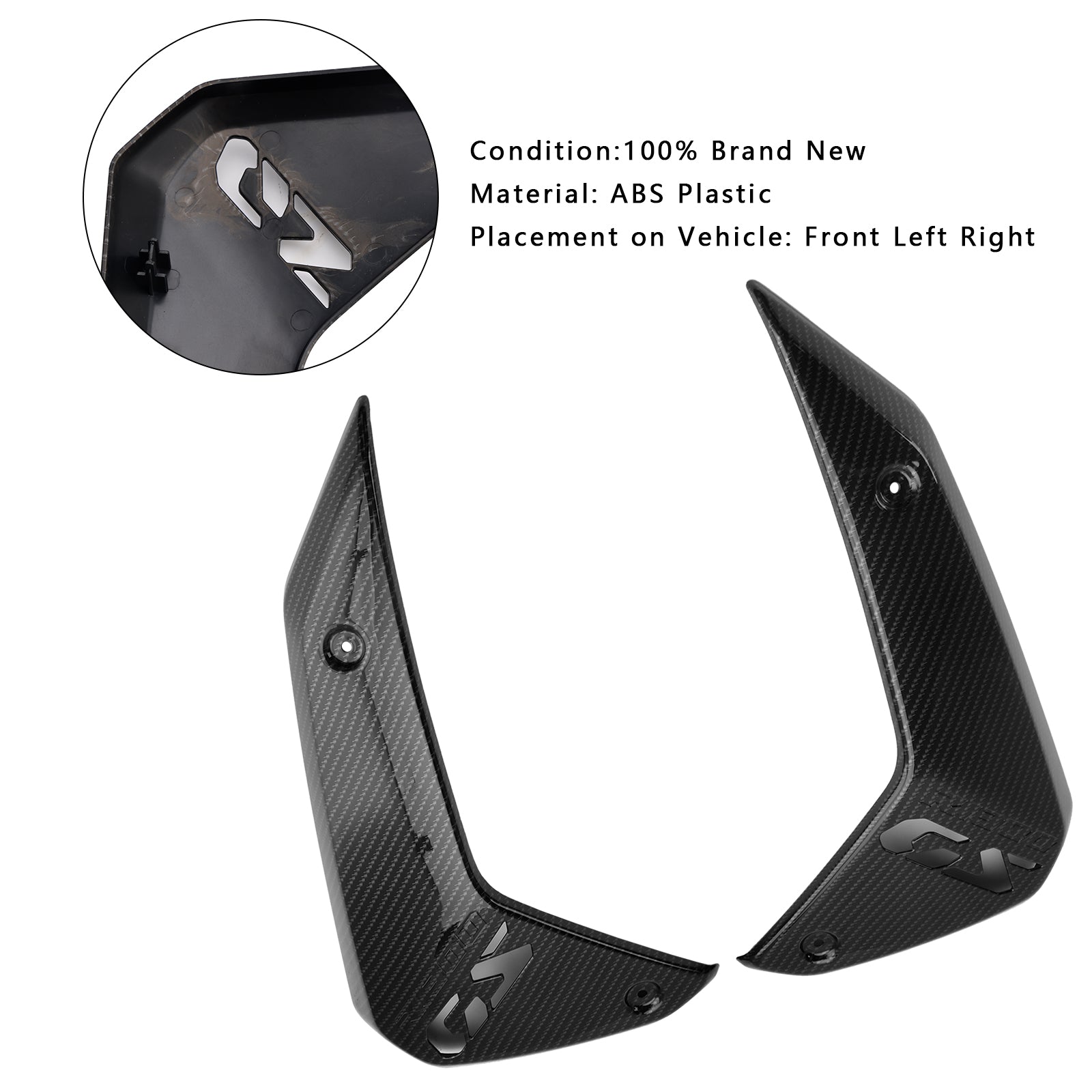 2024-2025 BMW R1300GS Side Frame Fairing Cowl Guards Radiator Cover