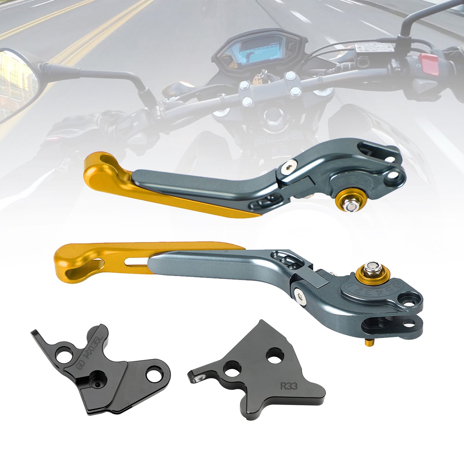 Adjustable Clutch Brake Lever fit for YAMAHA YBR125 2005-2014