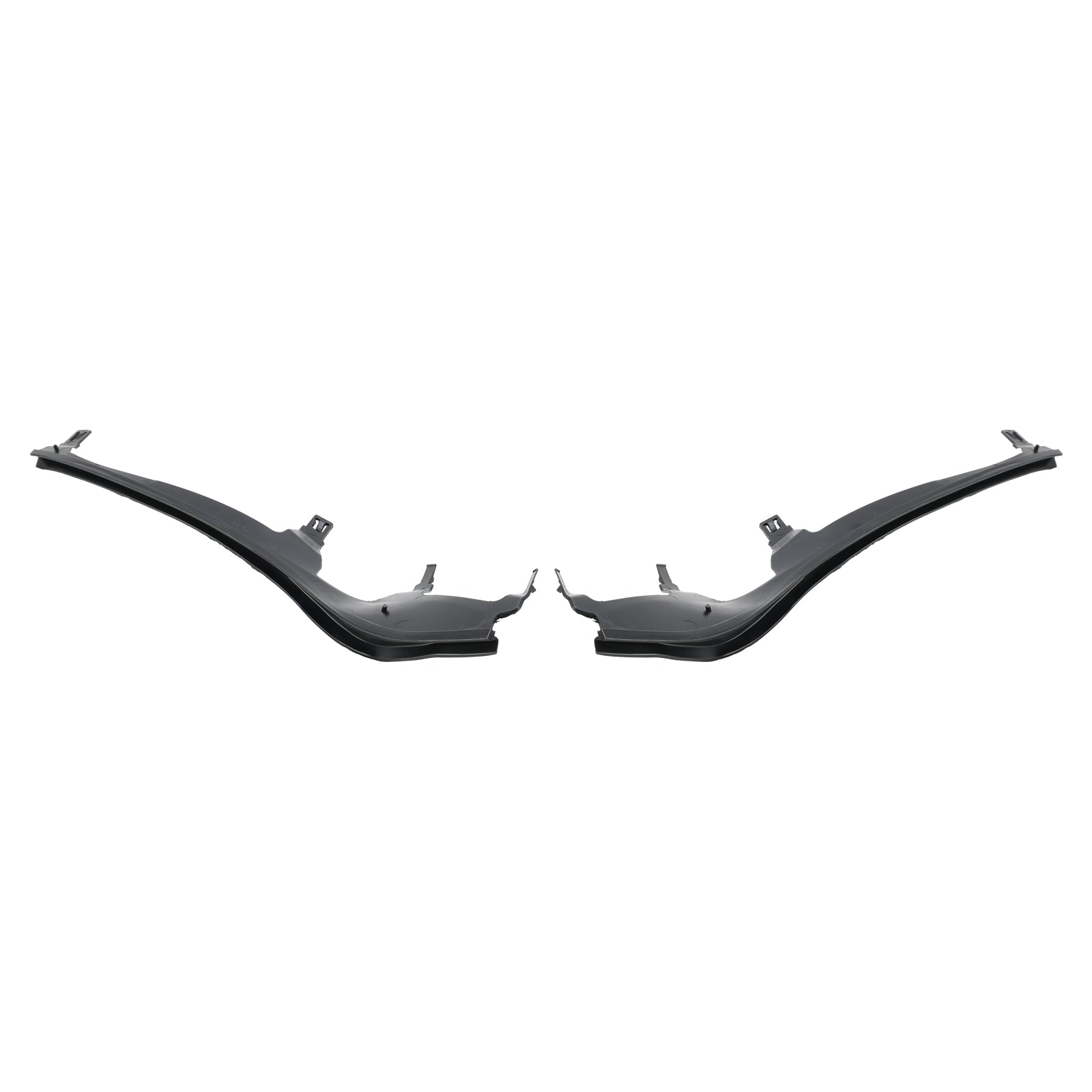 L+R Pair Upper Headlight Cover Strip Set For BMW 3 E46 COUPE CABRIO LCI