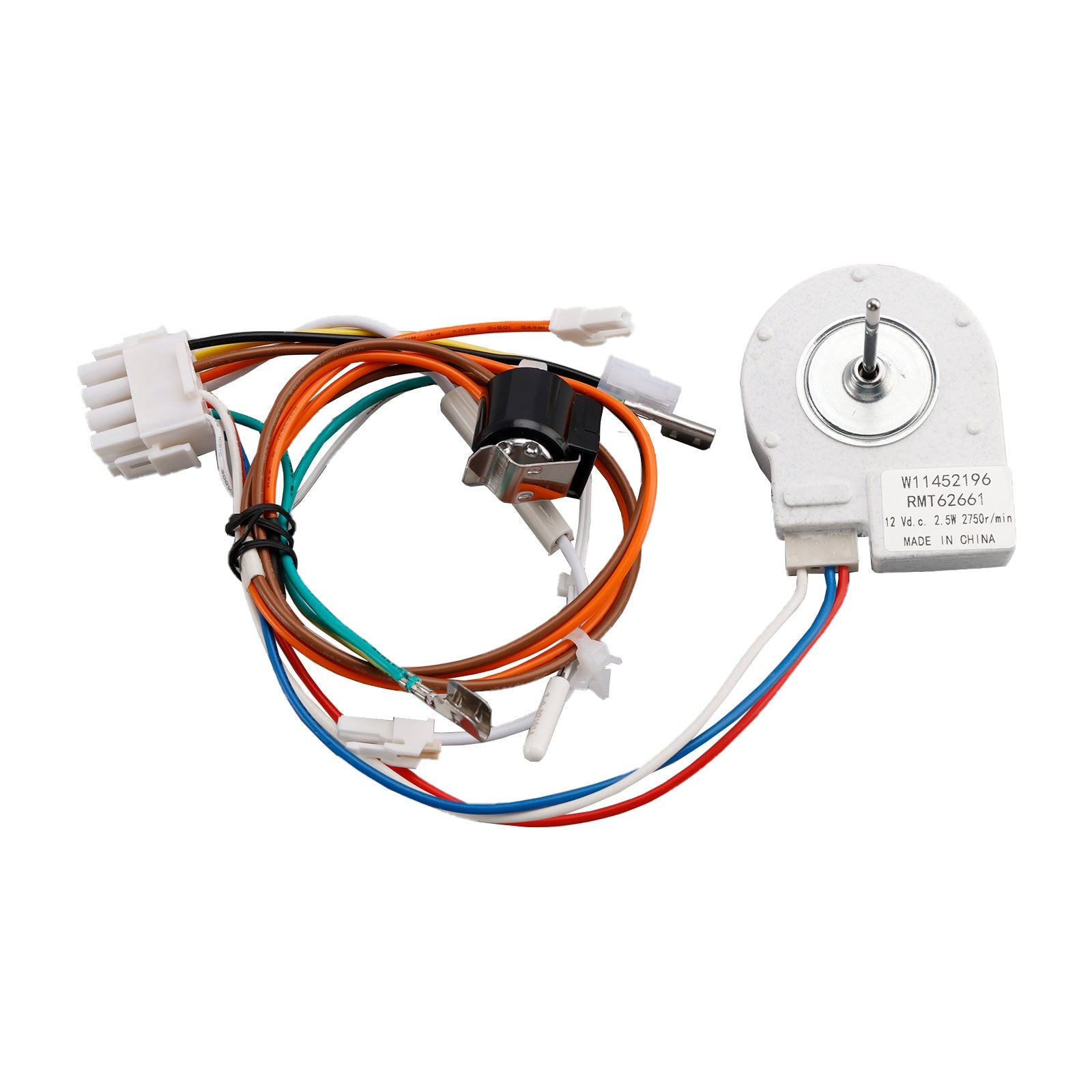 W11452196 Refrigerator Evaporator Fan Motor Replacement Part W10514110 W11374554