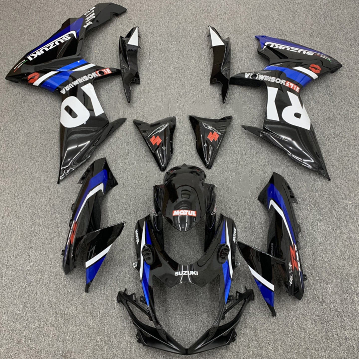Amotopart Suzuki GSXR 600/750 2011-2025 K11 Fairing Kit Bodywork Plastic ABS