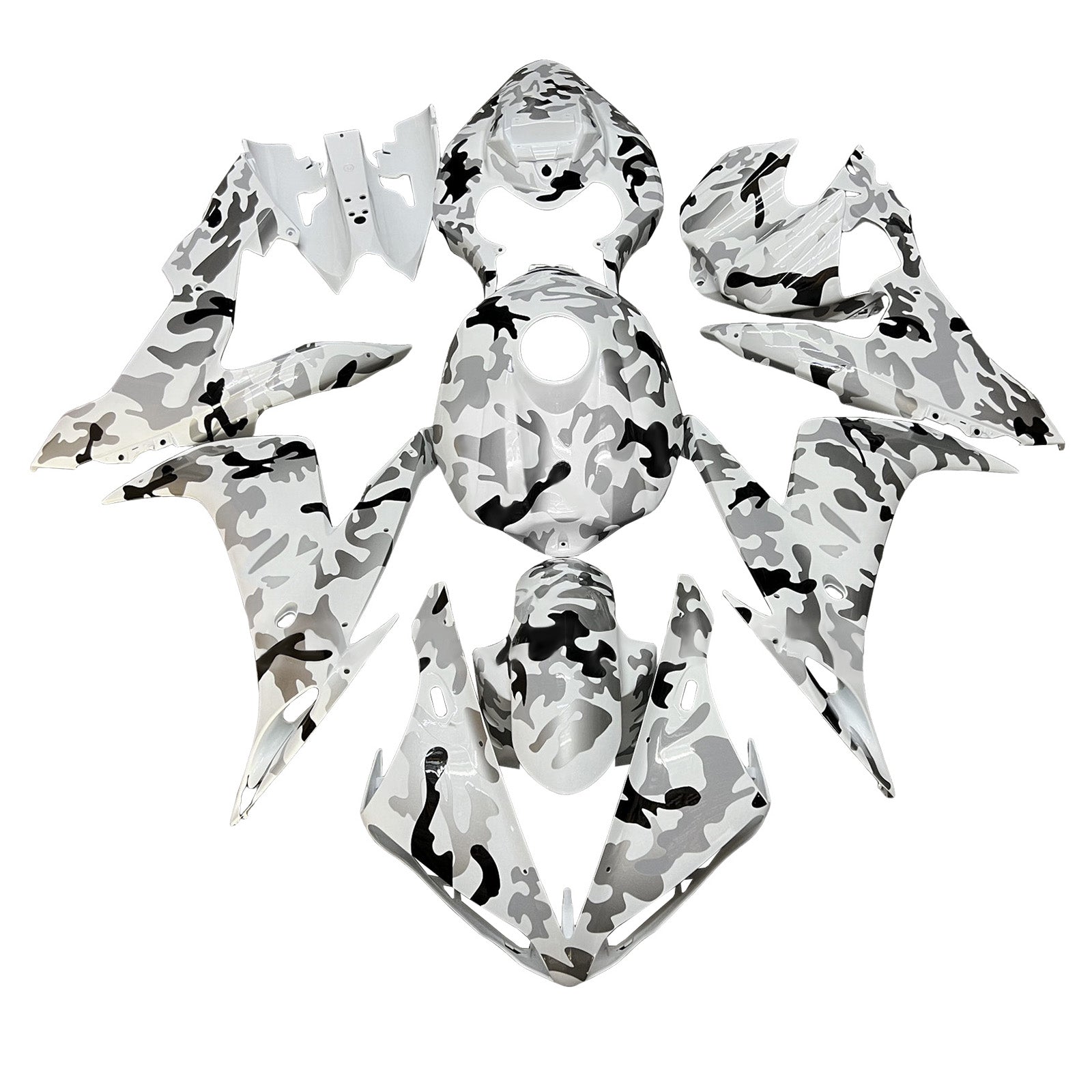 Injection Fairing Kit Bodywork Plastic ABS For Yamaha YZFR1 YZF-R1 2004-2006