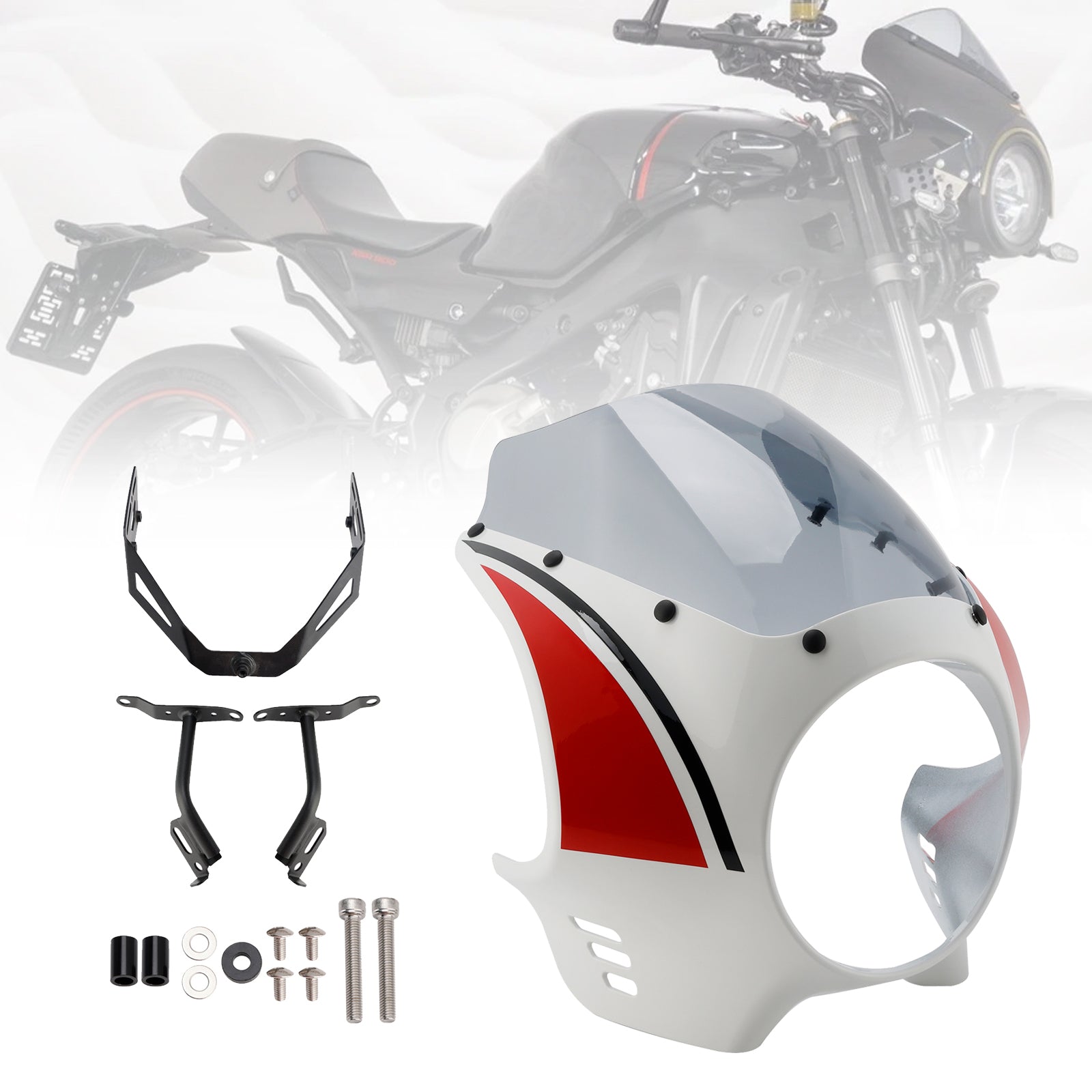 2022-2025 Yamaha XSR900 Headlight Fairing Windshield WindScreen